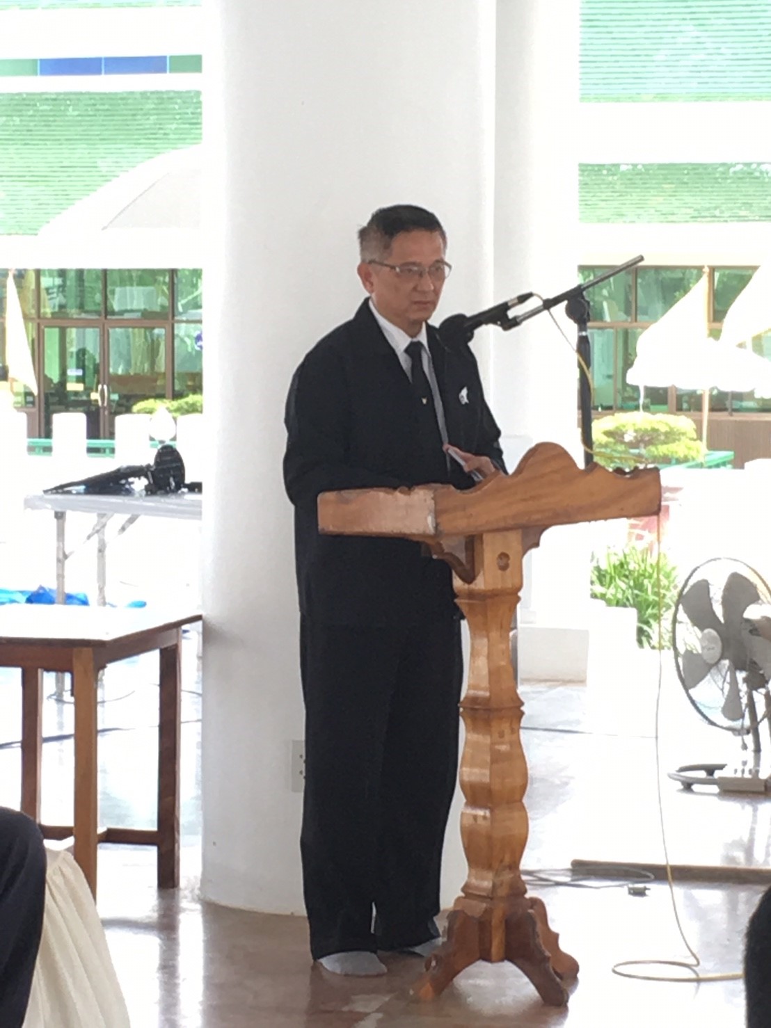 รายงานความคืบหน้างานดอกไม้จันทน์  ต่อ พล.ต.นพดล พรหมแพทย์