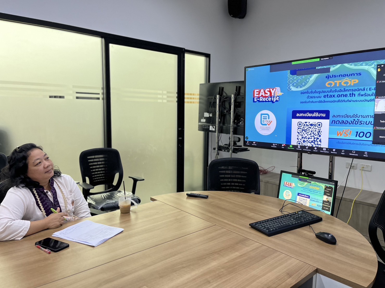 🌈 27/12/66 พช.สิงห์บุรี ร่วมประชุม “E-Tax Invoice & E-Receipt พร้อมรองรับมาตรการ Easy E-Receipt”