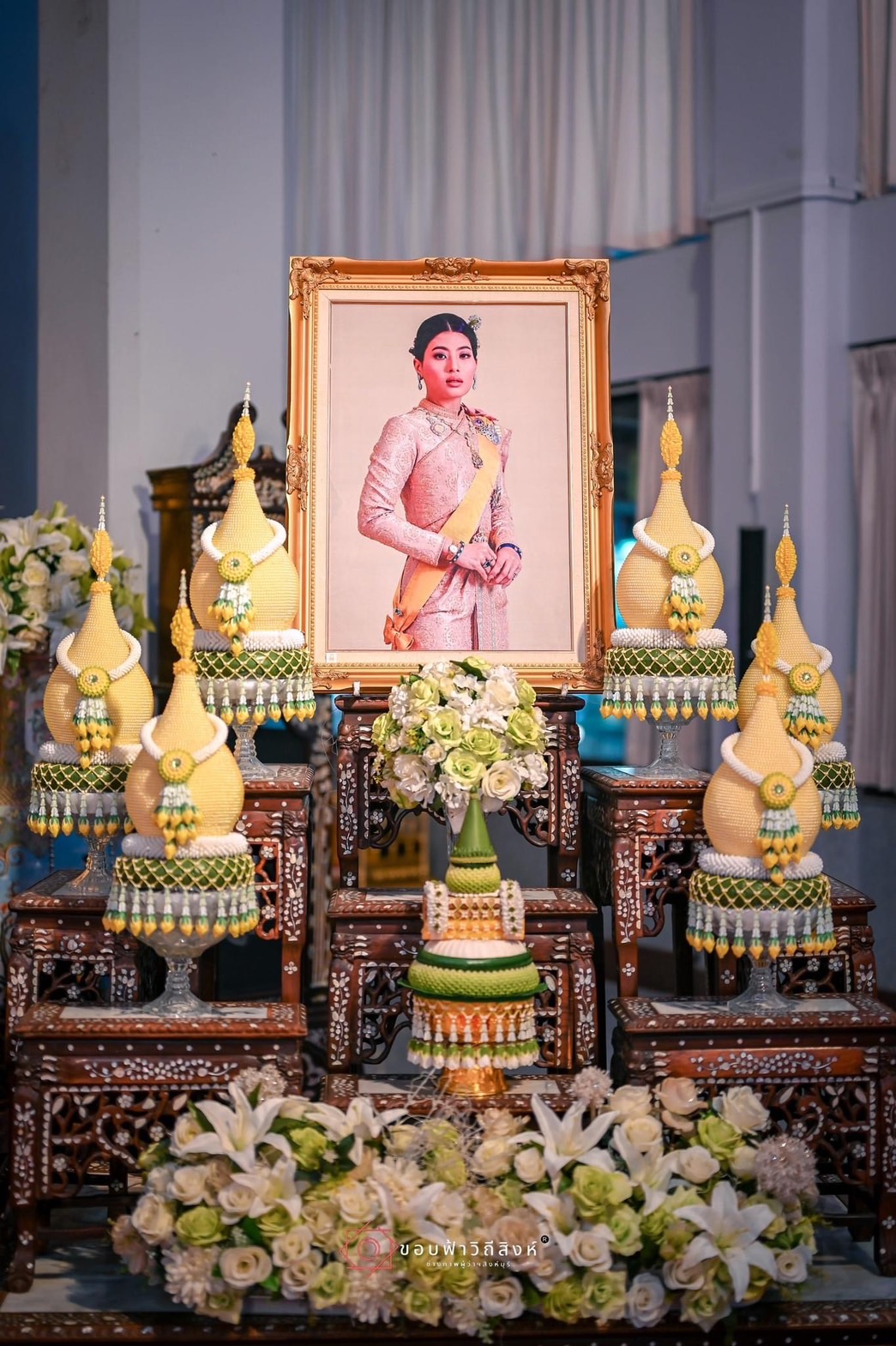 🌈 08/01/67 พช.สิงห์บุรี ร่วมพิธีเจริญพระพุทธมนต์เฉลิมพระเกียรติ สมเด็จพระเจ้าลูกเธอ เจ้าฟ้าสิริวัณณวรี นารีรัตนราชกัญญา เนื่องในโอกาสวันคล้ายวันประสูติ 8 มกราคม