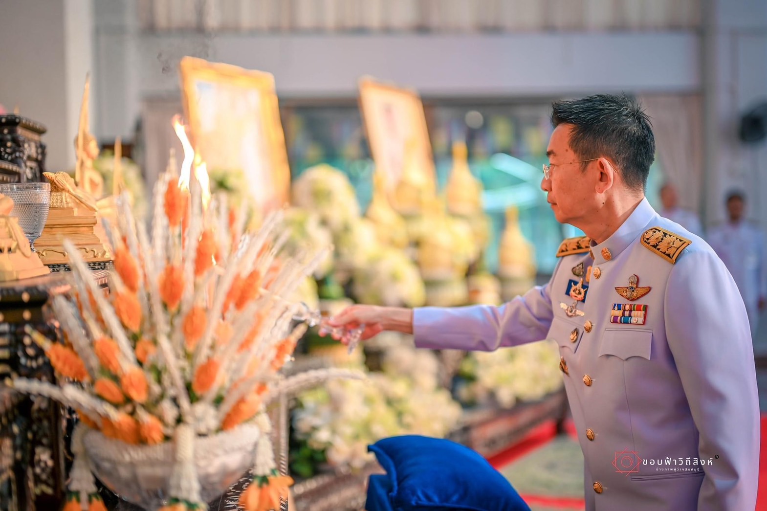 🌈 08/01/67 พช.สิงห์บุรี ร่วมพิธีเจริญพระพุทธมนต์เฉลิมพระเกียรติ สมเด็จพระเจ้าลูกเธอ เจ้าฟ้าสิริวัณณวรี นารีรัตนราชกัญญา เนื่องในโอกาสวันคล้ายวันประสูติ 8 มกราคม