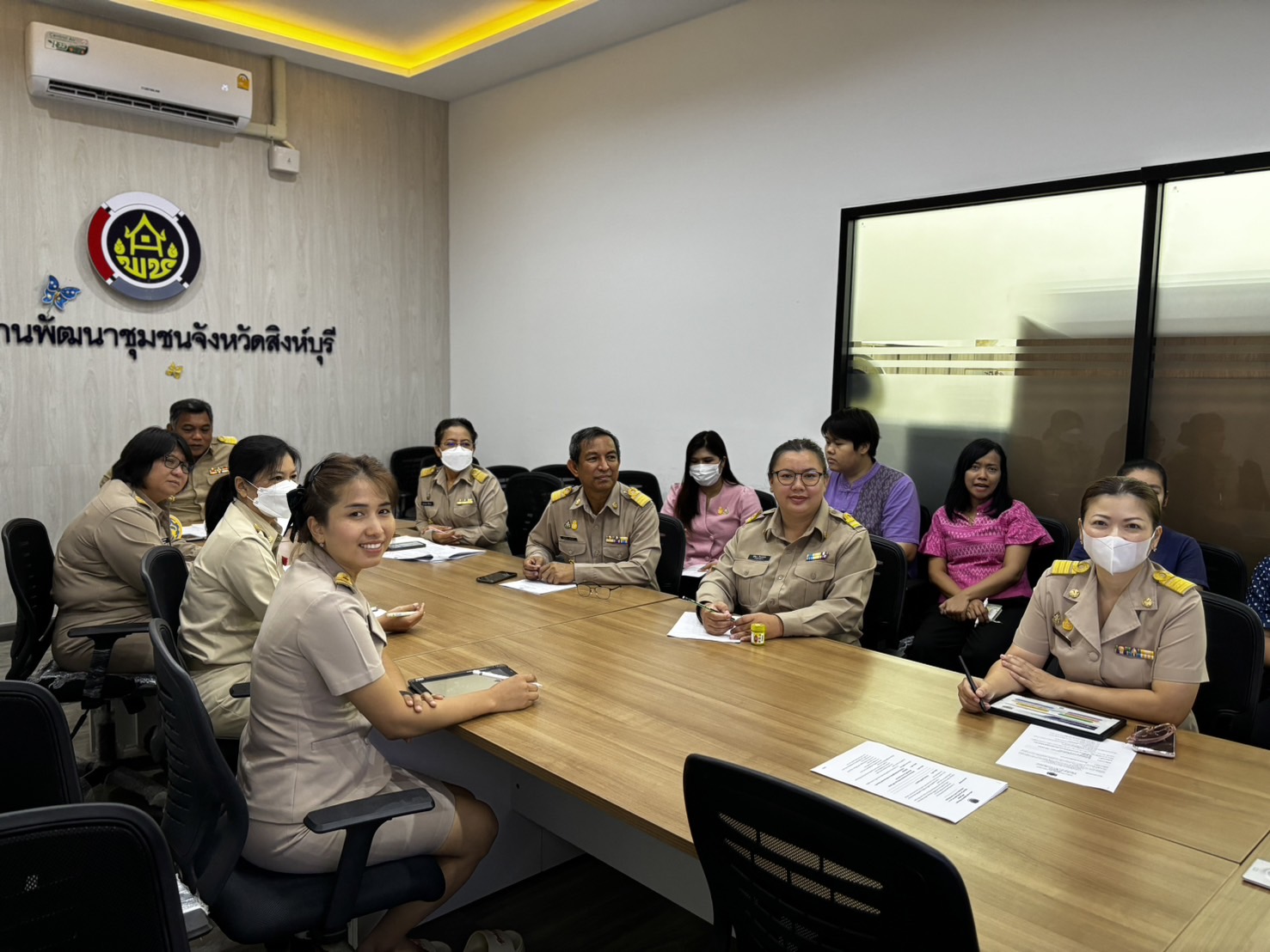 🌈 27/02/67 พช.สิงห์บุรี ร่วมการประชุมกรมการพัฒนาชุมชน ครั้งที่ 2/2567 ผ่านระบบวิดีทัศน์ทางไกล (Video Conference) และระบบ TV พช.