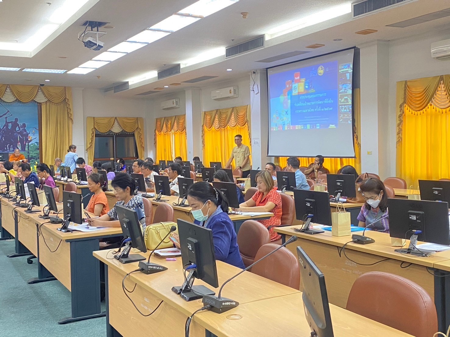 🌈 พช.สิงห์บุรี ร่วมประชุมคณะกรรมการขับเคลื่อนเป้าหมายการพัฒนาที่ยั่งยืน (Sustainable Development Goals : SDGs) จังหวัดสิงห์บุรี ครั้งที่ 1/2567