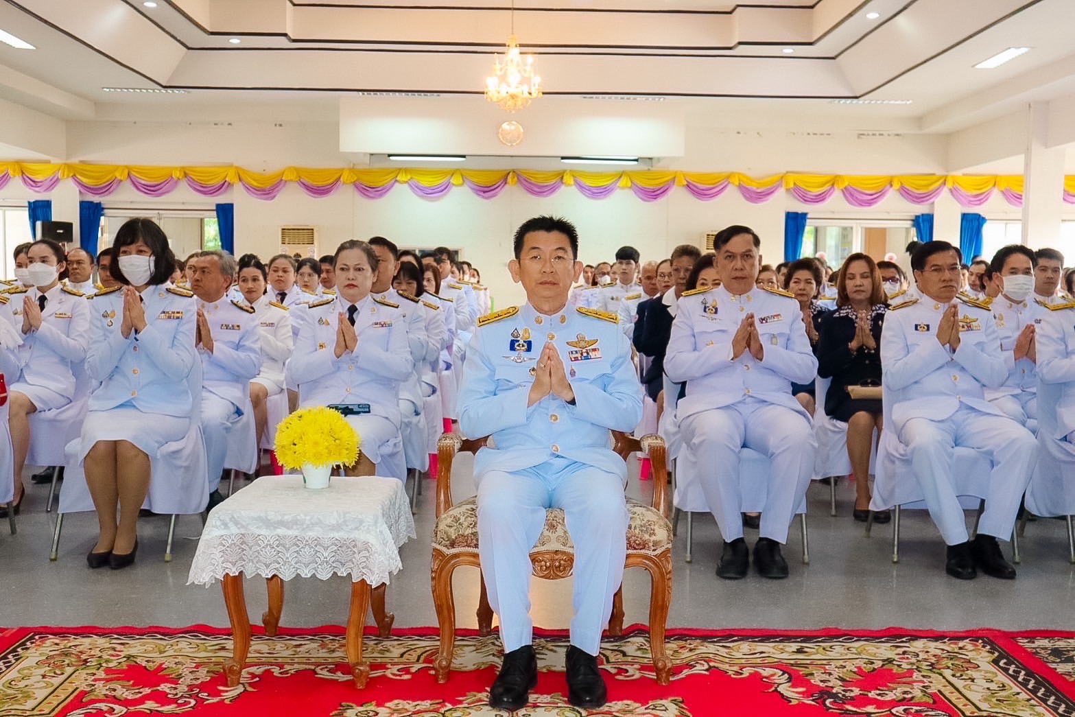 🌈 06/04/67 พช.สิงห์บุรี ร่วมพิธี “วันพระบาทสมเด็จพระพุทธยอดฟ้าจุฬาโลกมหาราช และวันที่ระลึกมหาจักรีบรมราชวงศ์” ปีพุทธศักราช 2567