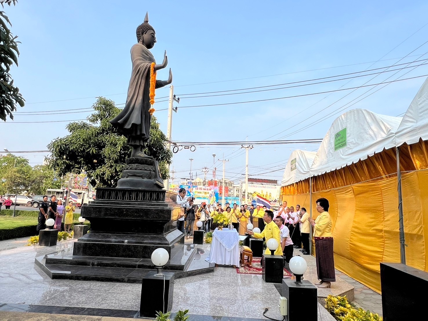 🌈 09/04/67 พช.สิงห์บุรี ร่วมงานสมโภชศาลหลักเมืองสิงห์บุรี