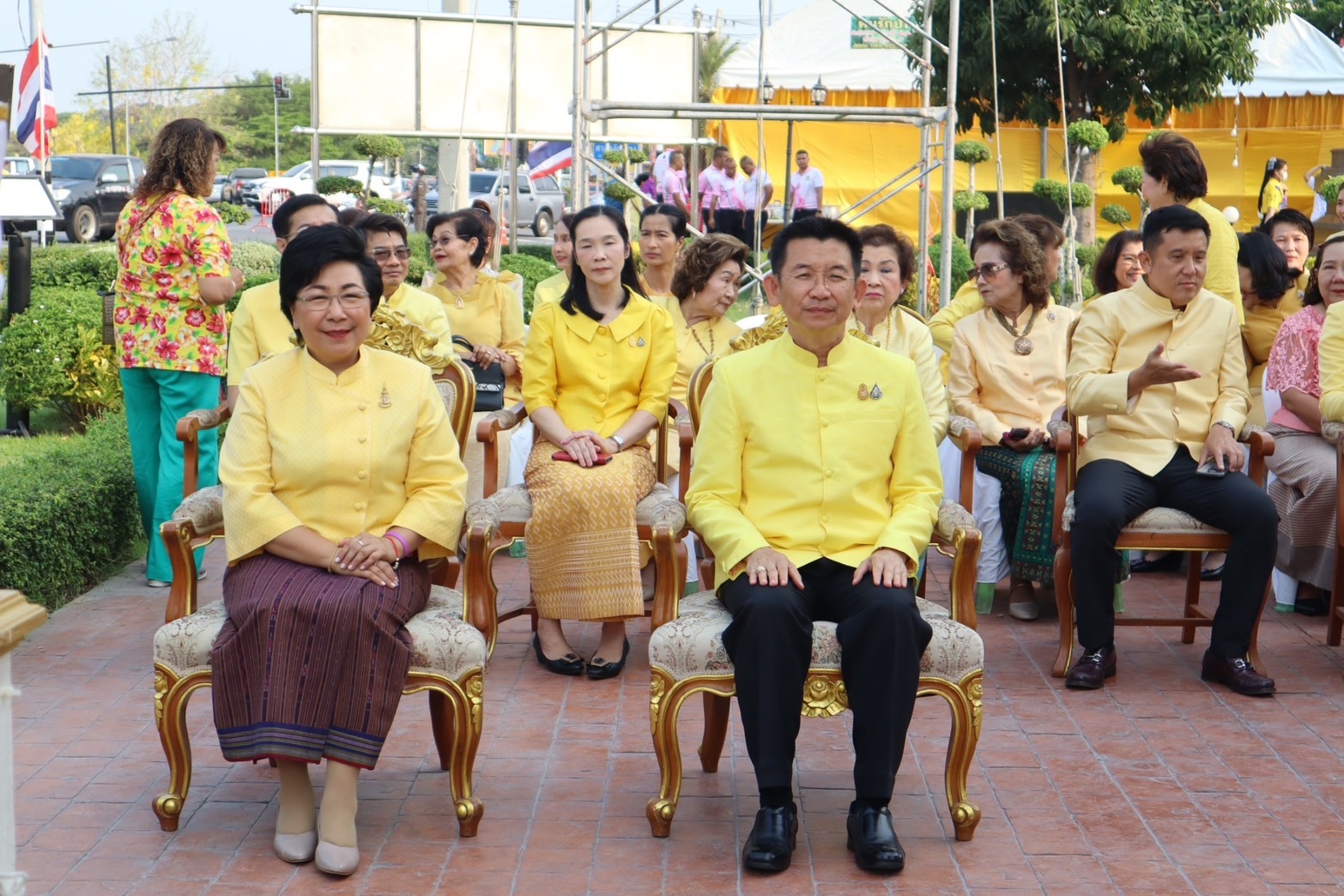 🌈 09/04/67 พช.สิงห์บุรี ร่วมงานสมโภชศาลหลักเมืองสิงห์บุรี