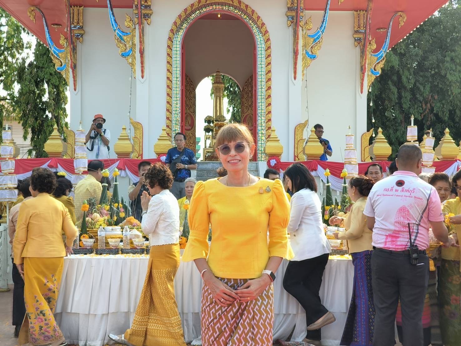 🌈 09/04/67 พช.สิงห์บุรี ร่วมงานสมโภชศาลหลักเมืองสิงห์บุรี