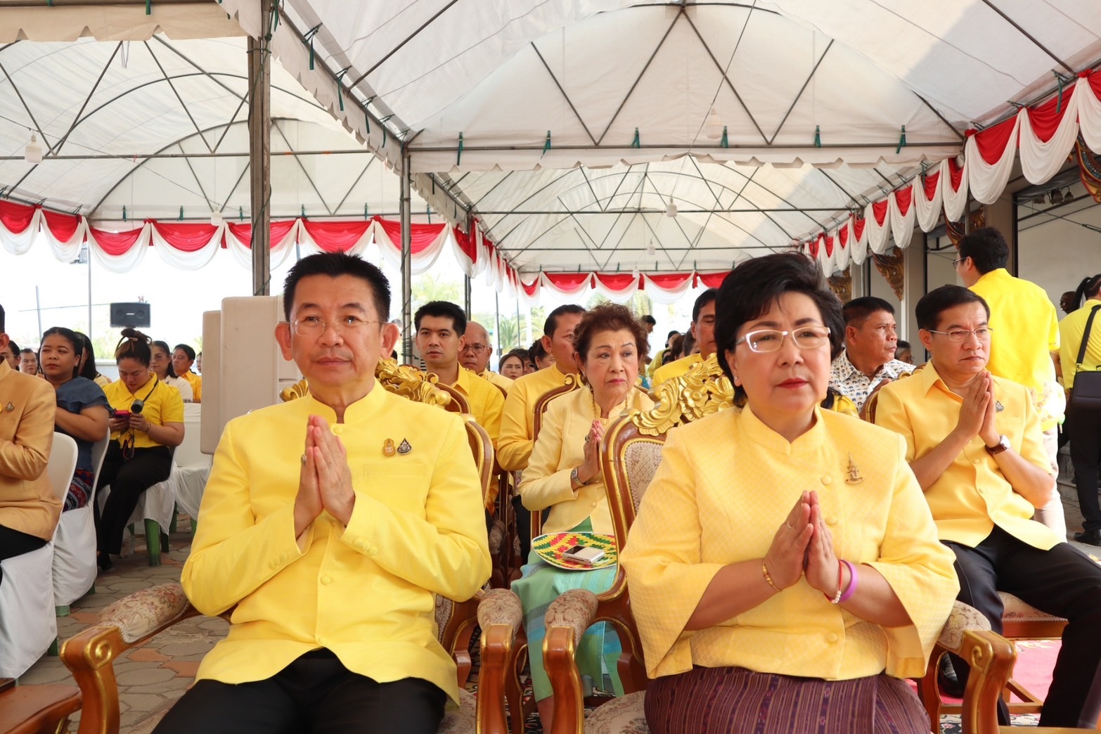 🌈 09/04/67 พช.สิงห์บุรี ร่วมงานสมโภชศาลหลักเมืองสิงห์บุรี