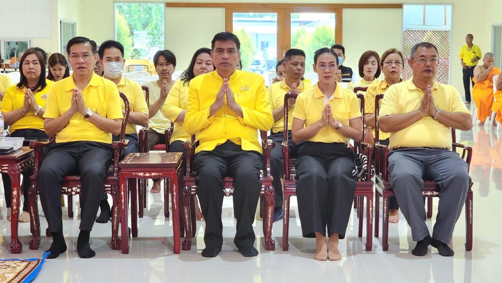 🌈 23/04/67 พช.สิงห์บุรี ร่วมพิธีถวายเพล พระ-สามเณรภาคฤดูร้อน เฉลิมพระเกียรติพระบาทสมเด็จพระเจ้าอยู่หัวเนื่องในโอกาสมหามงคลเฉลิมพระชนมพรรษา 6 รอบ 28 กรกฎาคม 2567