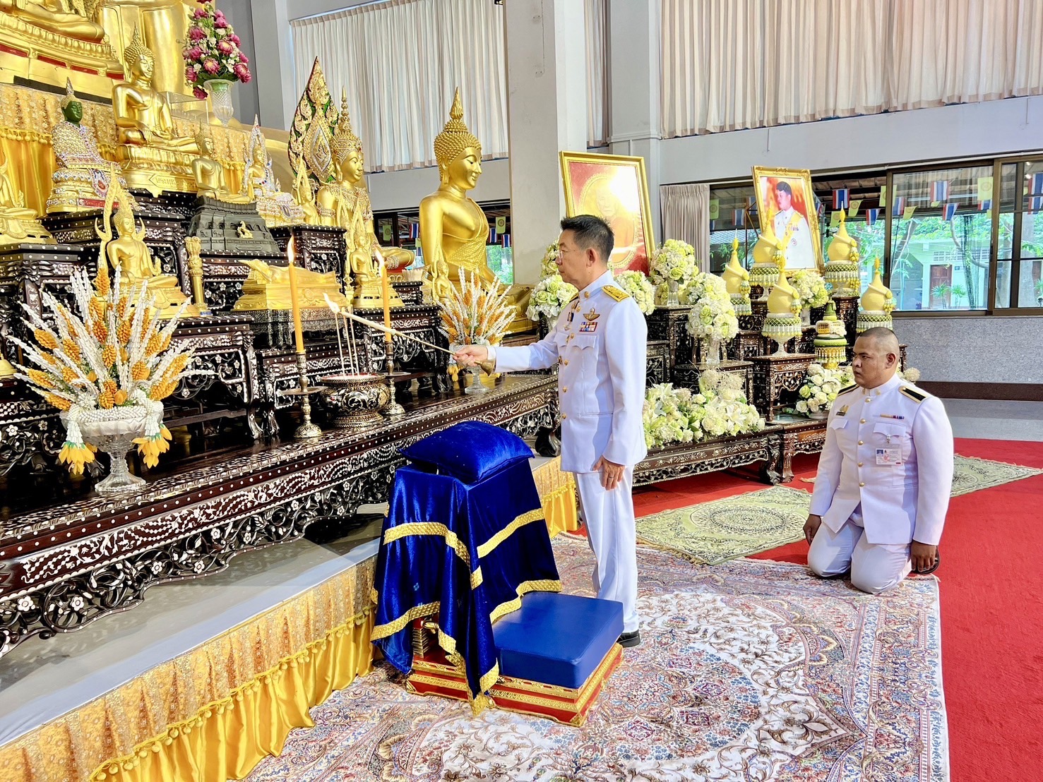 🌈 29/04/67 พช.สิงห์บุรี ร่วมพิธีเจริญพระพุทธมนต์เฉลิมพระเกียรติสมเด็จพระเจ้าลูกยาเธอ เจ้าฟ้าทีปังกรรัศมีโชติ มหาวชิโรตตมางกูร สิริวิบูลยราชกุมาร เนื่องในโอกาสวันคล้ายวันประสูติ 29 เมษายน 2567