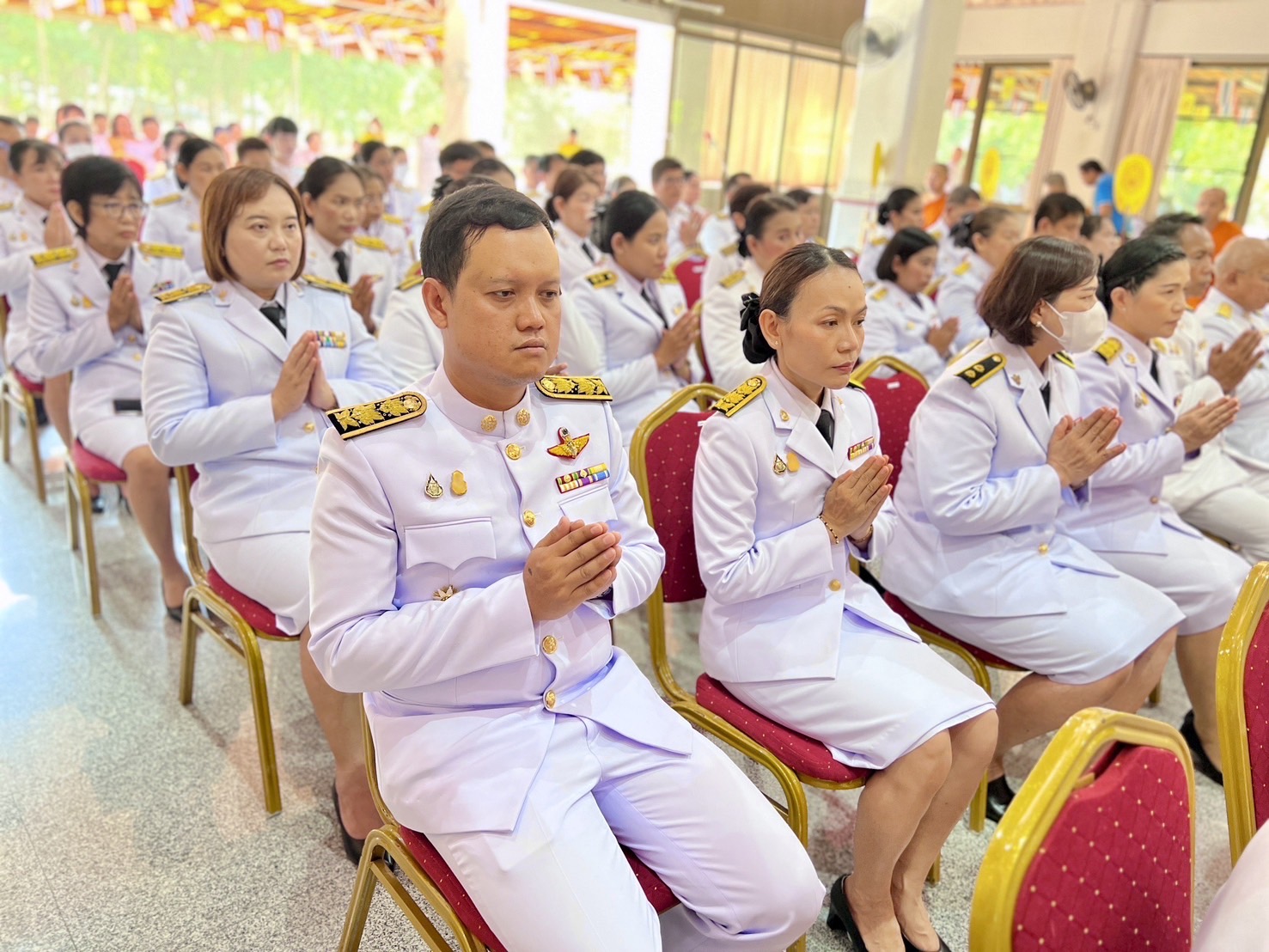 🌈 29/04/67 พช.สิงห์บุรี ร่วมพิธีเจริญพระพุทธมนต์เฉลิมพระเกียรติสมเด็จพระเจ้าลูกยาเธอ เจ้าฟ้าทีปังกรรัศมีโชติ มหาวชิโรตตมางกูร สิริวิบูลยราชกุมาร เนื่องในโอกาสวันคล้ายวันประสูติ 29 เมษายน 2567
