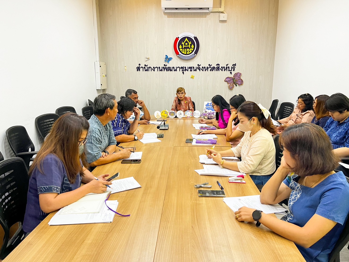 🌈 พช.สิงห์บุรี จัดประชุม Family Meeting สำนักงานพัฒนาชุมชนจังหวัดสิงห์บุรี ครั้งที่ 4/2567