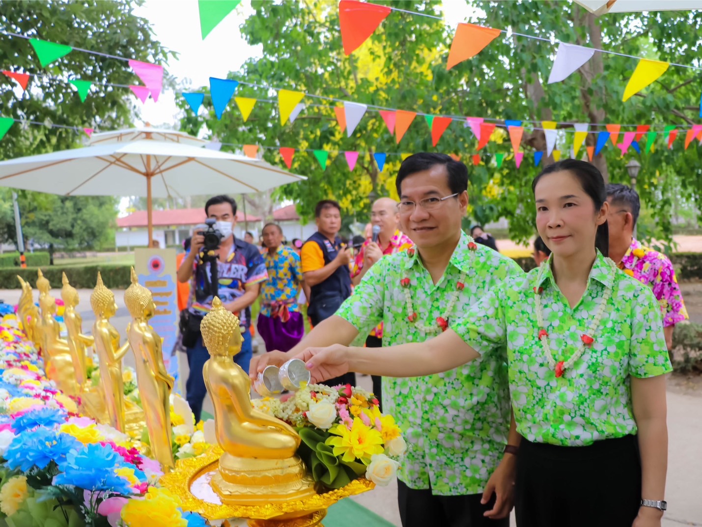 🌈 10/04/67 พช.สิงห์บุรี ร่วมงานวันผู้สูงอายุแห่งชาติและวันแห่งครอบครัว ปี 2567