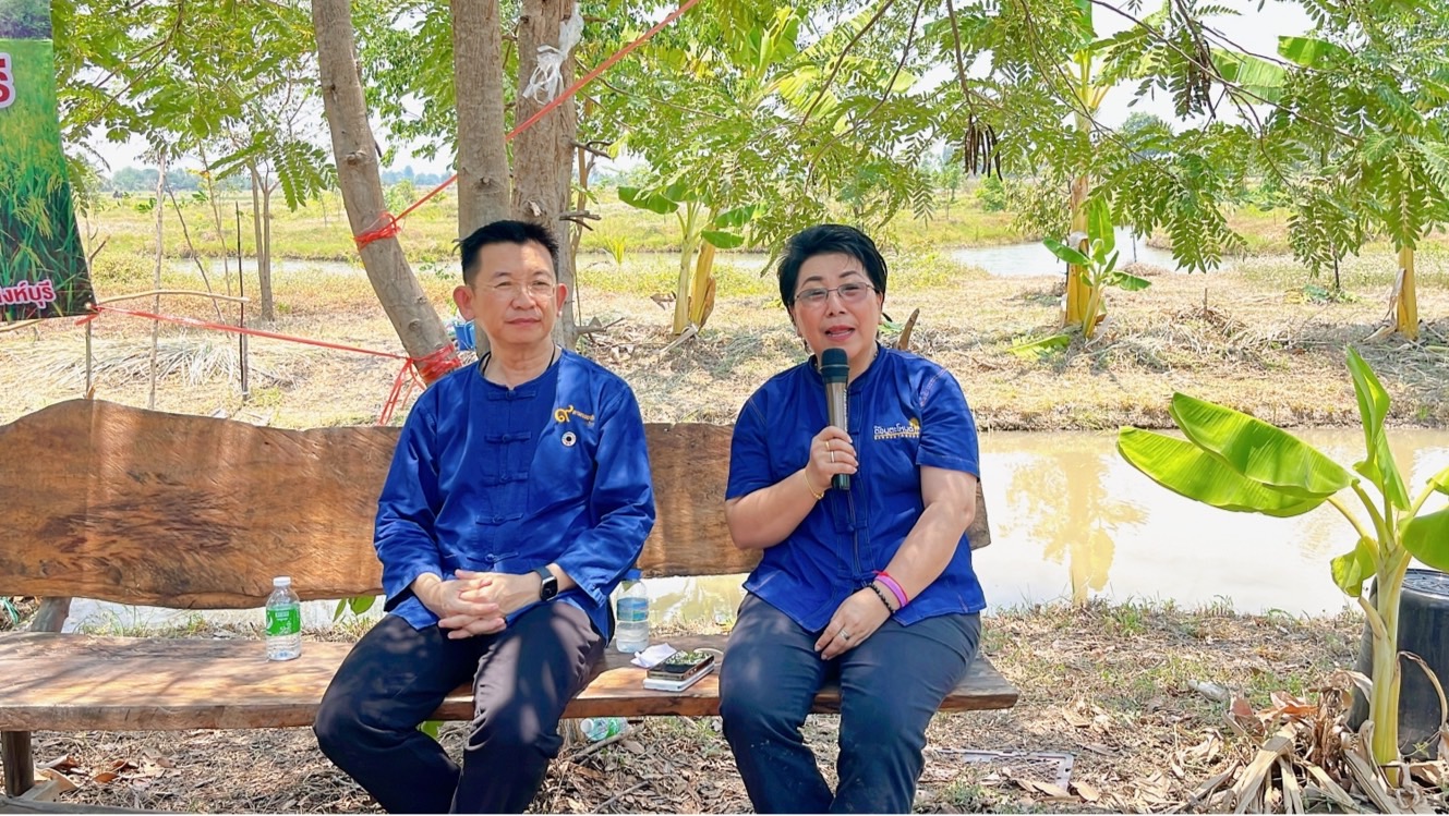 🌈 26/04/67 พช.สิงห์บุรี จัดกิจกรรมเอามื้อสามัคคี ศูนย์เรียนรู้ทฤษฎีใหม่รูปแบบ โคก หนอง นา แปลงของนายวรพจน์ แก้วเกิด