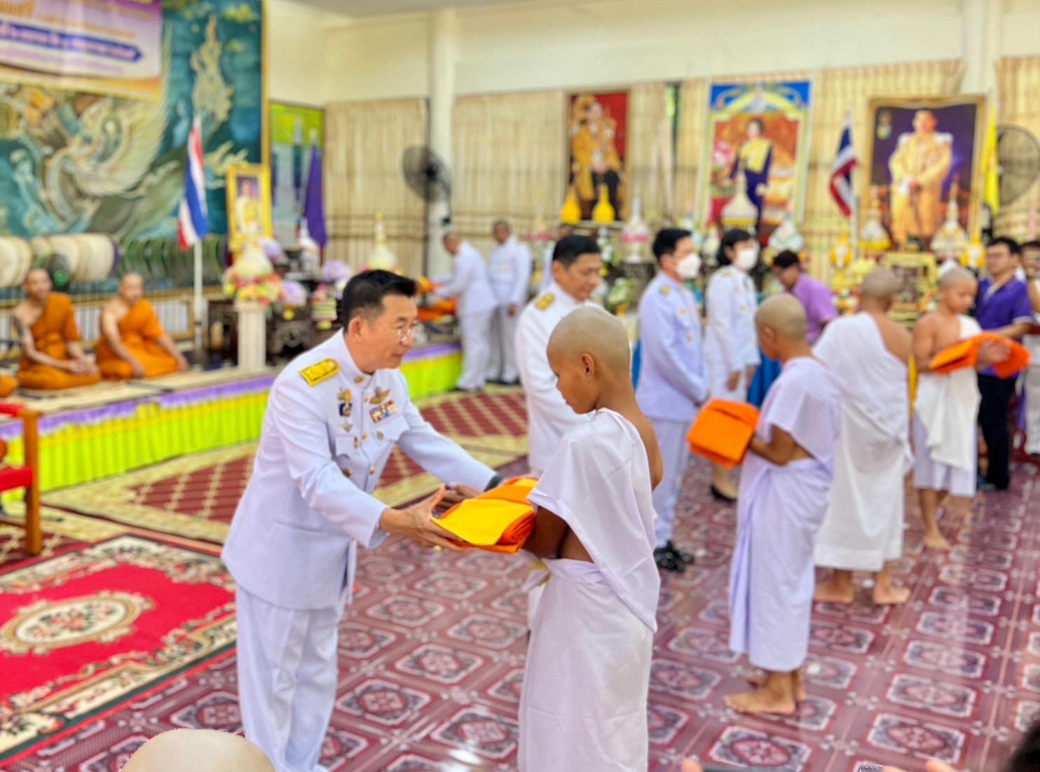 🌈 พช.สิงห์บุรี ร่วมพิธีบรรพชาสามเณรภาคฤดูร้อน ภายใต้โครงการเสริมสร้างคุณธรรมจริยธรรม ค่านิยมและความเป็นไทย