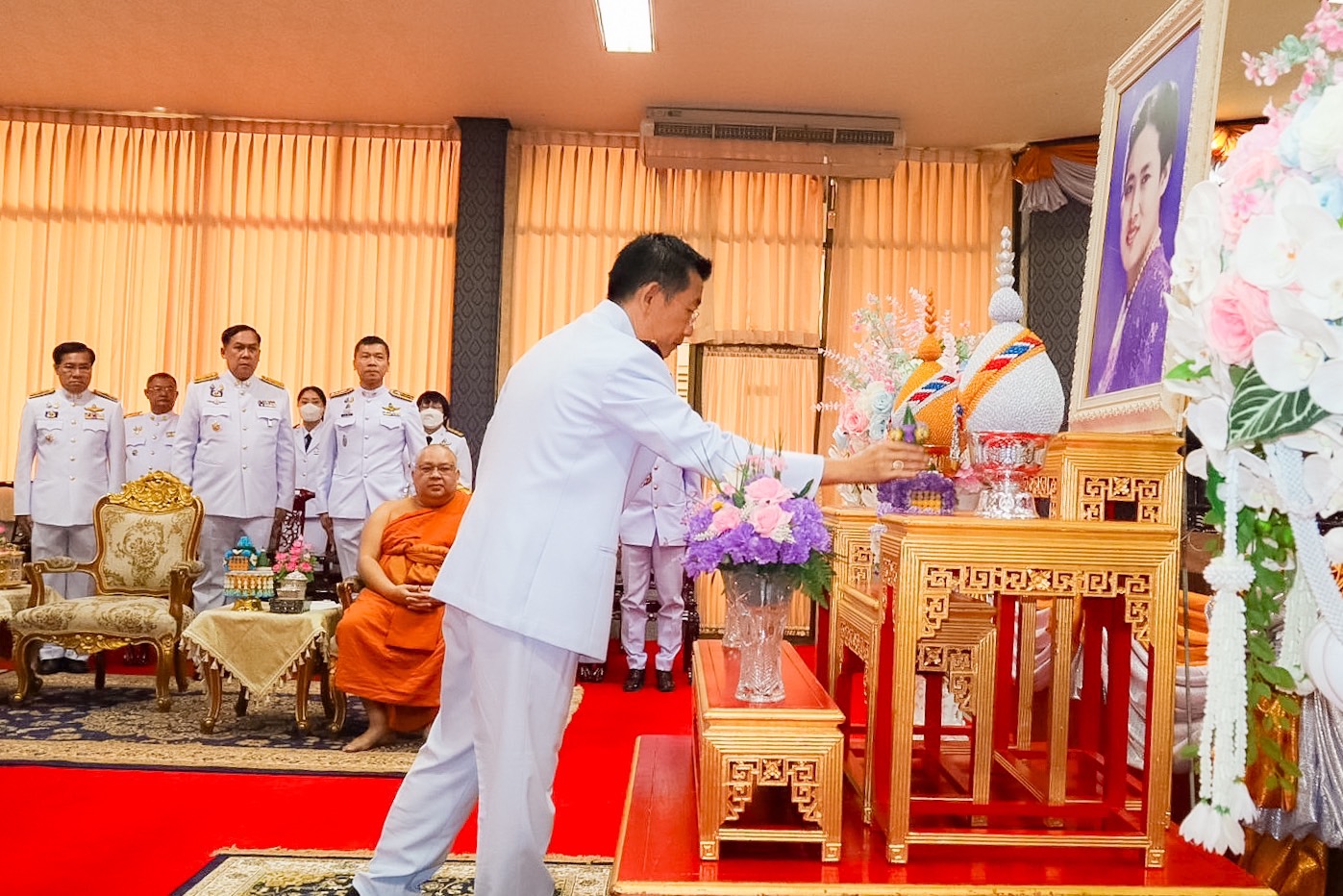 🌈 19/04/67 พช.สิงห์บุรี ร่วมพิธีเจริญพระพุทธมนต์ เฉลิมพระเกียรติสมเด็จพระกนิษฐาธิราชเจ้า กรมสมเด็จพระเทพรัตนราชสุดาฯ สยามบรมราชกุมารี