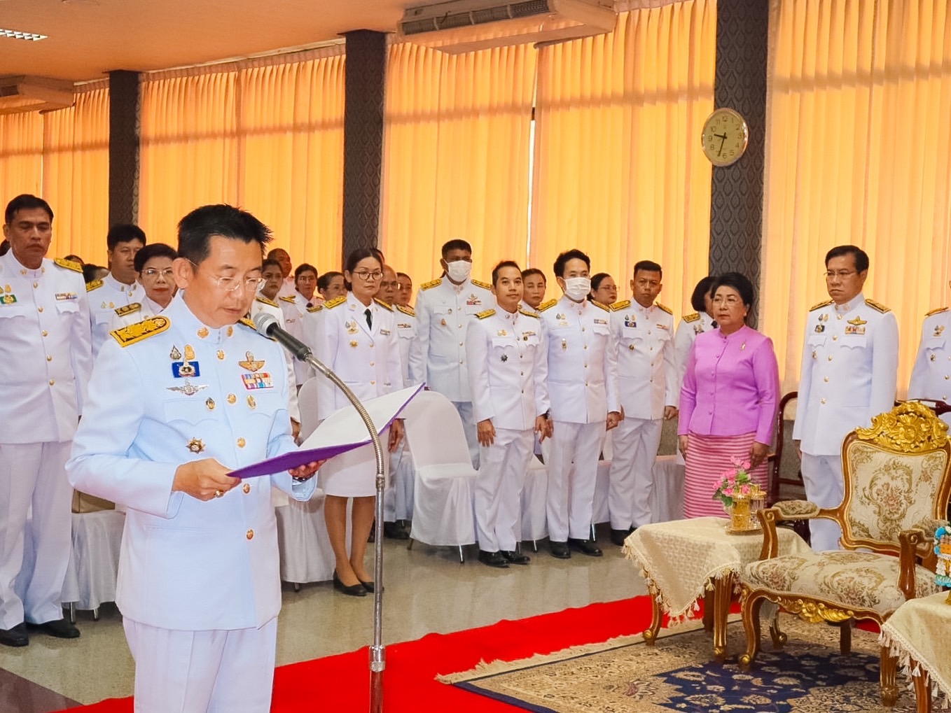 🌈 19/04/67 พช.สิงห์บุรี ร่วมพิธีเจริญพระพุทธมนต์ เฉลิมพระเกียรติสมเด็จพระกนิษฐาธิราชเจ้า กรมสมเด็จพระเทพรัตนราชสุดาฯ สยามบรมราชกุมารี