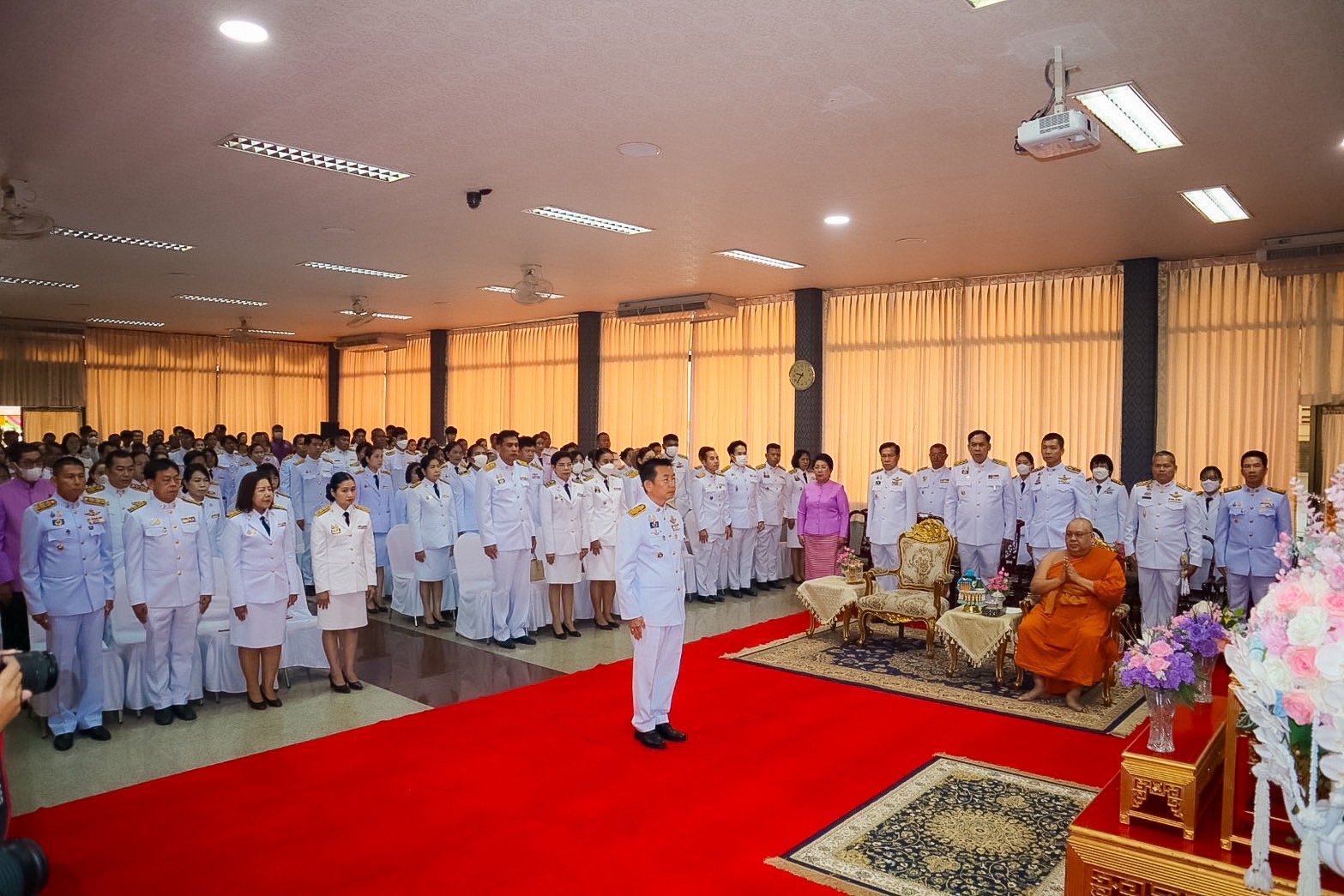 🌈 19/04/67 พช.สิงห์บุรี ร่วมพิธีเจริญพระพุทธมนต์ เฉลิมพระเกียรติสมเด็จพระกนิษฐาธิราชเจ้า กรมสมเด็จพระเทพรัตนราชสุดาฯ สยามบรมราชกุมารี