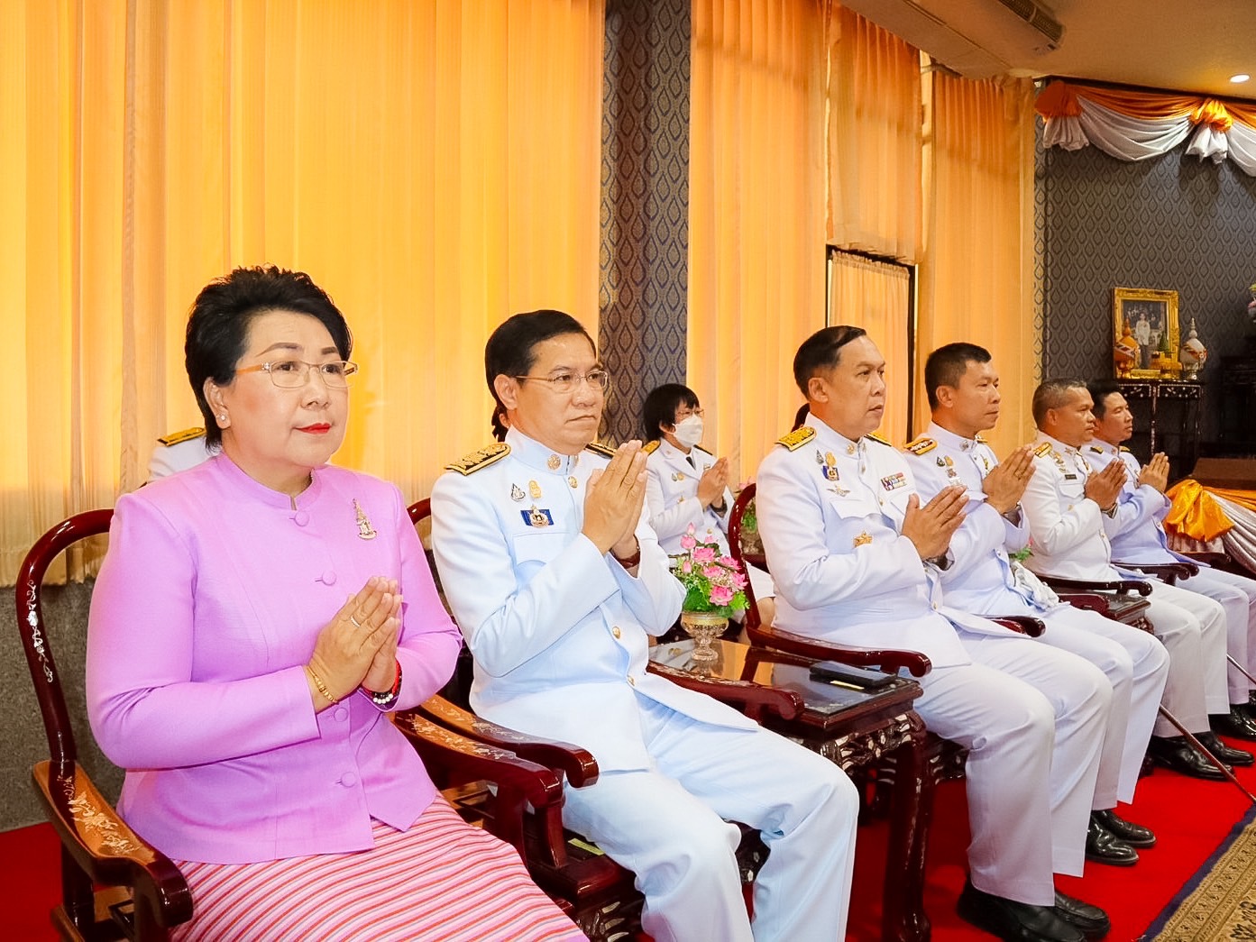 🌈 19/04/67 พช.สิงห์บุรี ร่วมพิธีเจริญพระพุทธมนต์ เฉลิมพระเกียรติสมเด็จพระกนิษฐาธิราชเจ้า กรมสมเด็จพระเทพรัตนราชสุดาฯ สยามบรมราชกุมารี
