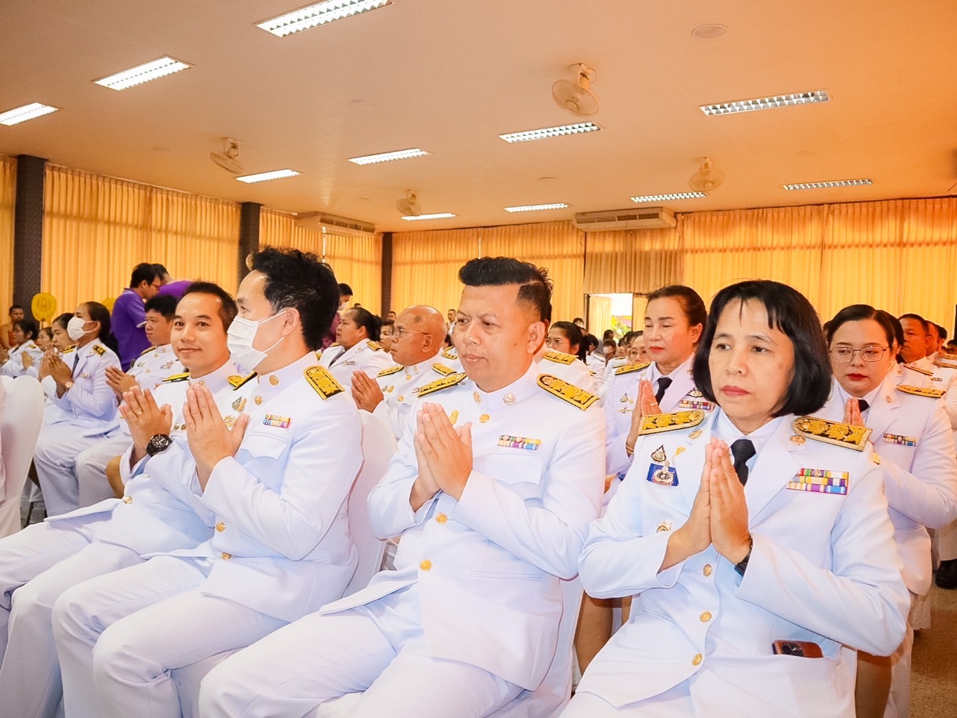 🌈 19/04/67 พช.สิงห์บุรี ร่วมพิธีเจริญพระพุทธมนต์ เฉลิมพระเกียรติสมเด็จพระกนิษฐาธิราชเจ้า กรมสมเด็จพระเทพรัตนราชสุดาฯ สยามบรมราชกุมารี