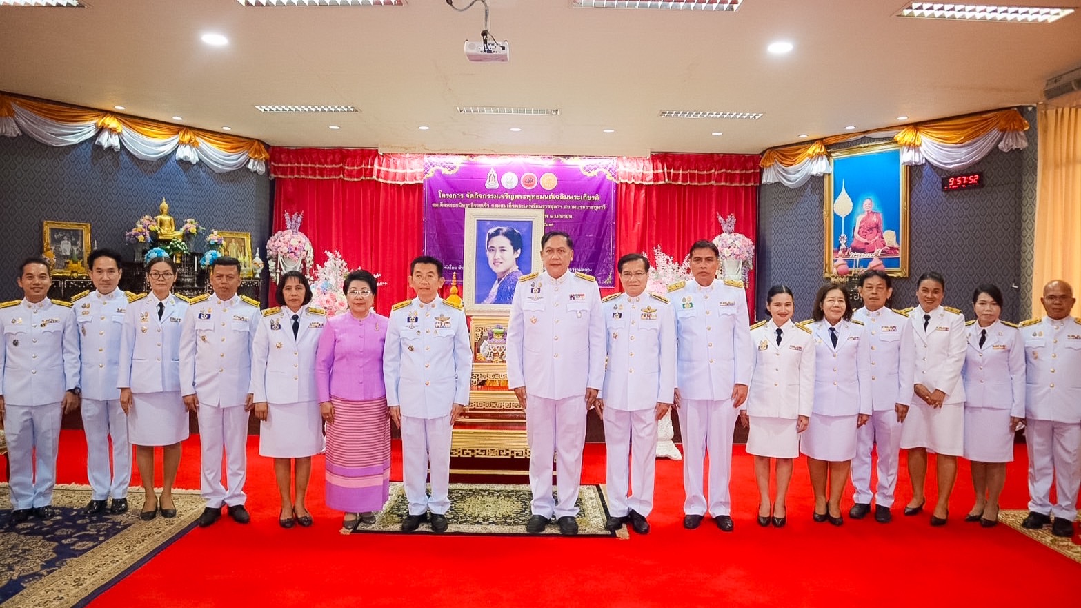 🌈 19/04/67 พช.สิงห์บุรี ร่วมพิธีเจริญพระพุทธมนต์ เฉลิมพระเกียรติสมเด็จพระกนิษฐาธิราชเจ้า กรมสมเด็จพระเทพรัตนราชสุดาฯ สยามบรมราชกุมารี