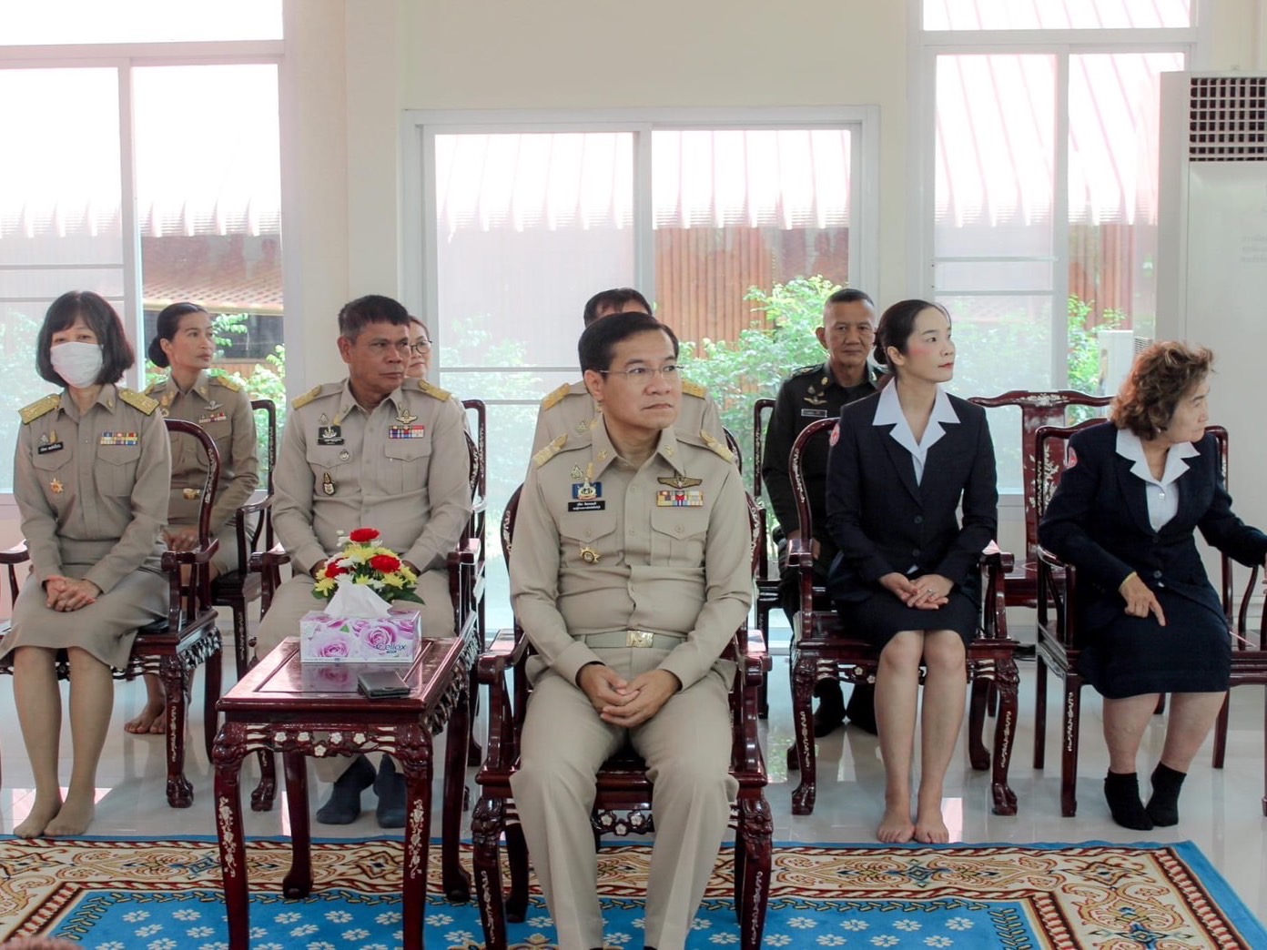 🌈 21/04/67 พช.สิงห์บุรี ร่วมพิธีปลงผมโครงการบรรพชาสามเณรภาคฤดูร้อน เฉลิมพระเกียรติพระบาทสมเด็จพระเจ้าอยู่หัวเนื่องในโอกาสมหามงคลเฉลิมพระชนมพรรษา 6 รอบ 28 กรกฎาคม 2567
