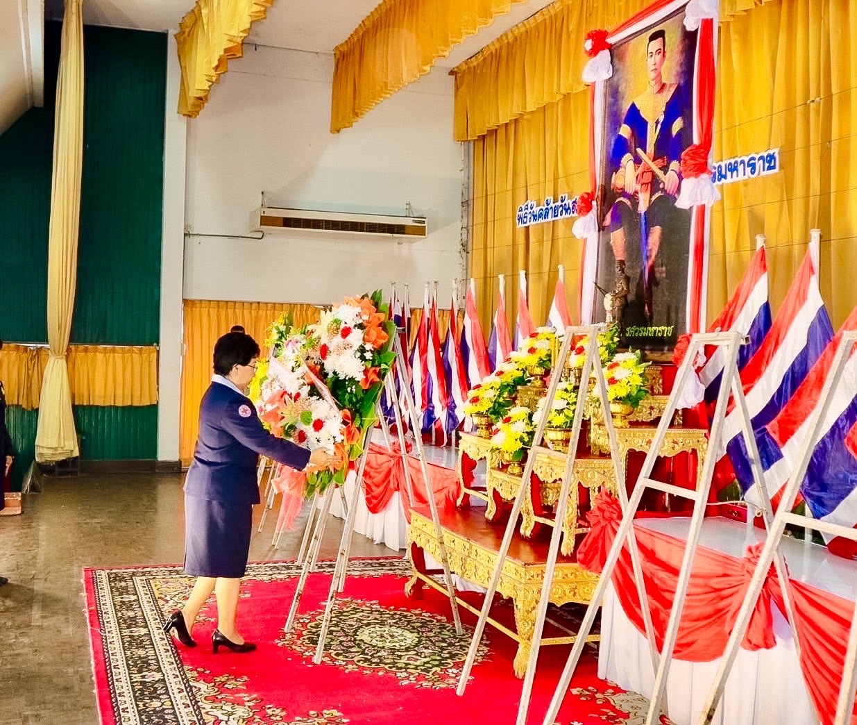 🌈 25/04/67 พช.สิงห์บุรี ร่วมพิธีวางพวงมาลาถวายราชสักการะ เนื่องใน “วันคล้ายวันสวรรคตสมเด็จพระนเรศวรมหาราช” ปีพุทธศักราช 2567