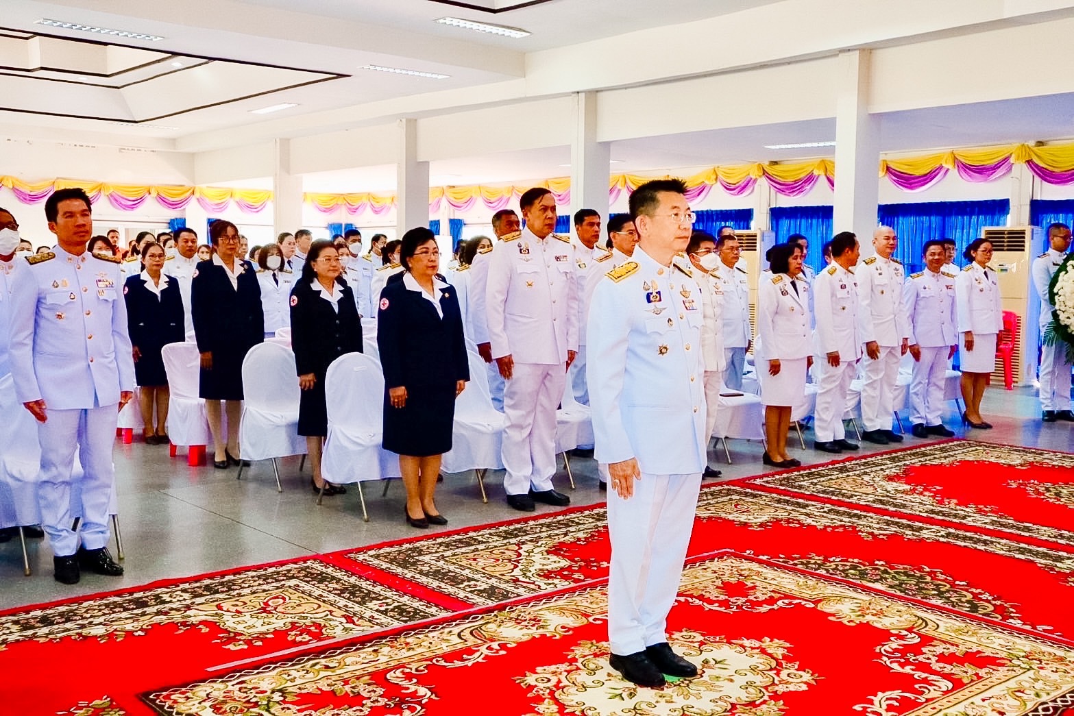 🌈 25/04/67 พช.สิงห์บุรี ร่วมพิธีวางพวงมาลาถวายราชสักการะ เนื่องใน “วันคล้ายวันสวรรคตสมเด็จพระนเรศวรมหาราช” ปีพุทธศักราช 2567