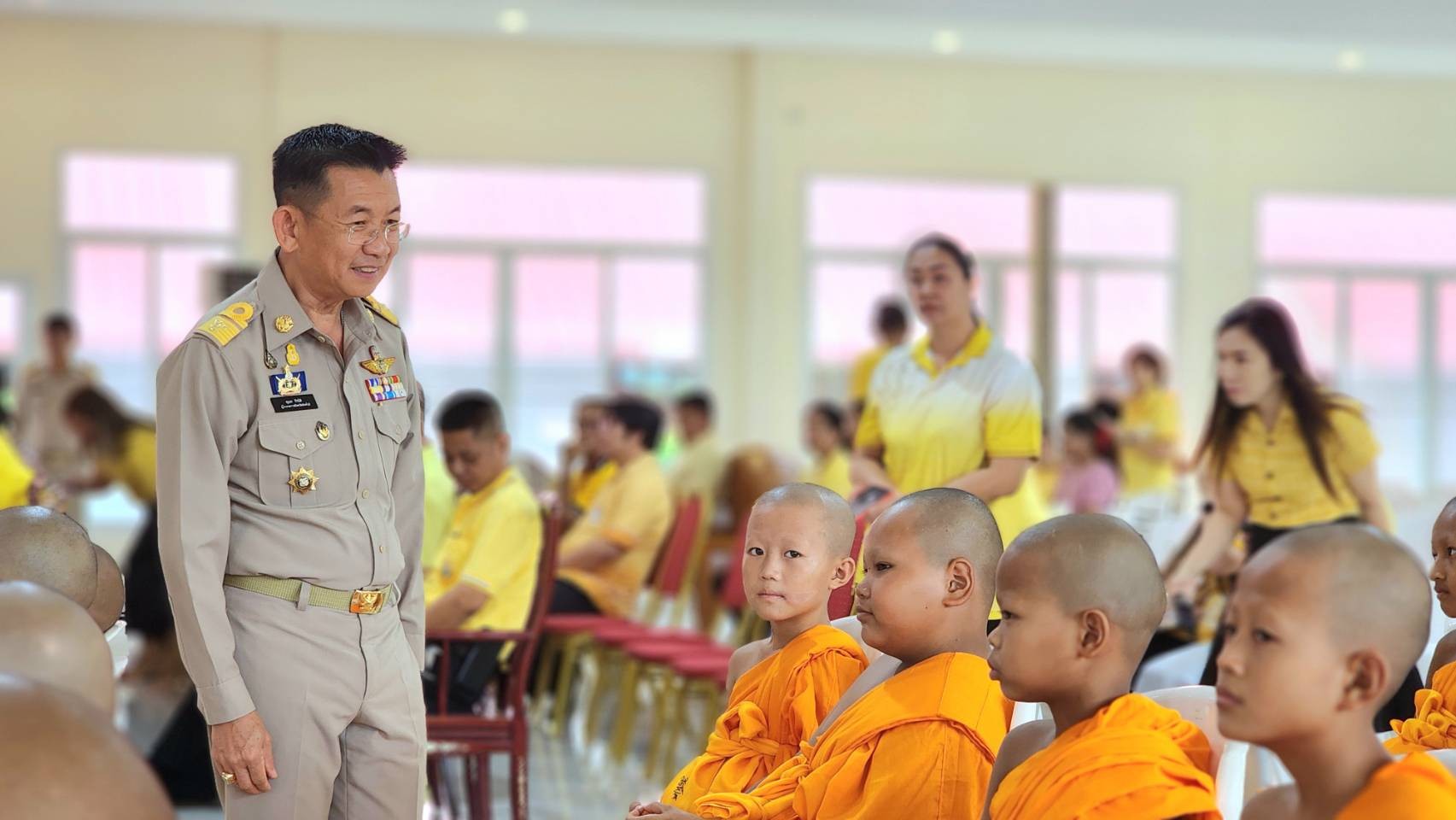 🌈 23/04/67 พช.สิงห์บุรี ร่วมพิธีถวายเพล พระ-สามเณรภาคฤดูร้อน เฉลิมพระเกียรติพระบาทสมเด็จพระเจ้าอยู่หัวเนื่องในโอกาสมหามงคลเฉลิมพระชนมพรรษา 6 รอบ 28 กรกฎาคม 2567