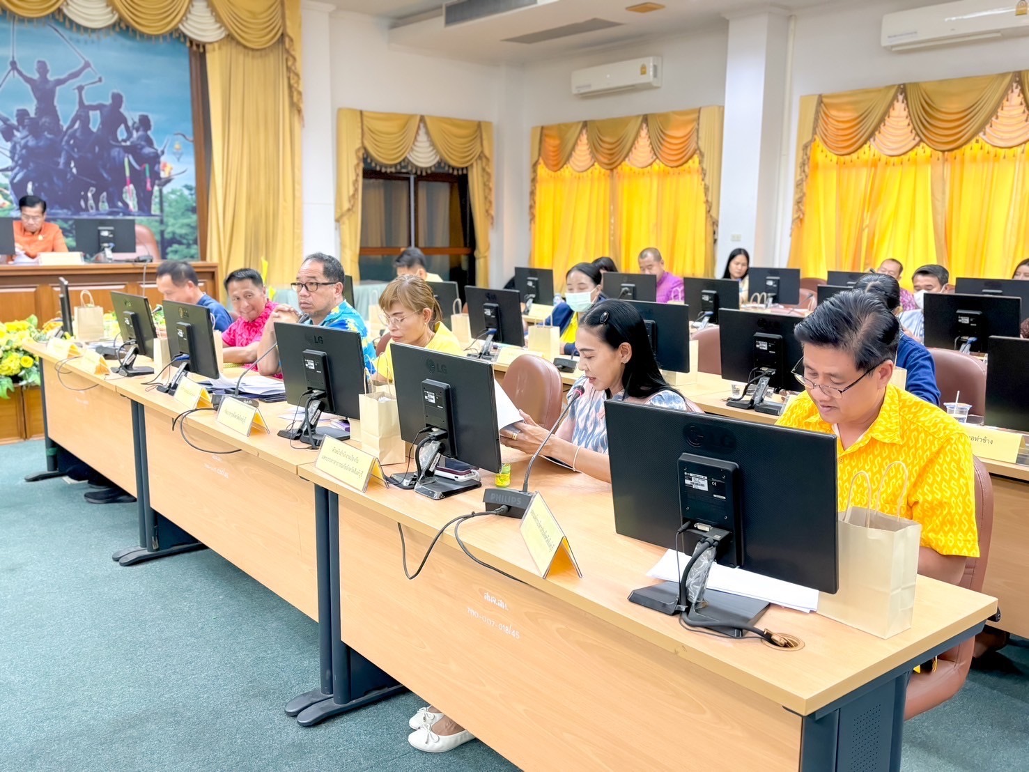 🌈 09/05/67 พช.สิงห์บุรี ร่วมประชุมคณะกรรมการอำนวยการจัดทำน้ำพระพุทธมนต์ศักดิ์สิทธิ์ เนื่องในโอกาสมหามงคลเฉลิมพระชนมพรรษา 6 รอบ 28 กรกฎาคม 2567 จังหวัดสิงห์บุรี