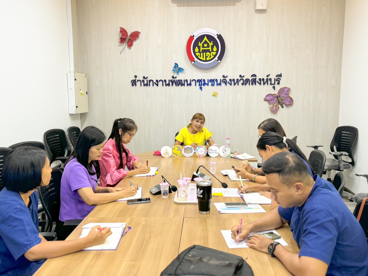 🌈 พช.สิงห์บุรี จัดประชุมพิจารณาคัดเลือกพื้นที่ต้นแบบการพัฒนาคุณภาพชีวิต ตามหลักทฤษฎีใหม่ประยุกต์สู่ “โคก หนอง นา” เป็นพื้นที่ดำเนินโครงการ โคก หนอง นา อารยเกษตร เฉลิมพระเกียรติพระบาทสมเด็จพระเจ้าอยู่หัว เนื่องในโอกาส พระราชพิธีมหามงคลเฉลิมพระชนมพรรษา 6 รอบ 28 กรกฎาคม 2567