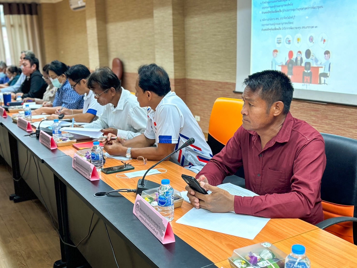 🌈 14/05/67 พช.สิงห์บุรี จัดประชุมคณะอนุกรรมการสนับสนุนและติดตามการดำเนินงานกองทุนหมู่บ้านระดับจังหวัด ร่วมกับคณะกรรมการเครือข่ายกองทุนหมู่บ้านและชุมชนเมืองจังหวัดสิงห์บุรี ครั้งที่ 1/2567