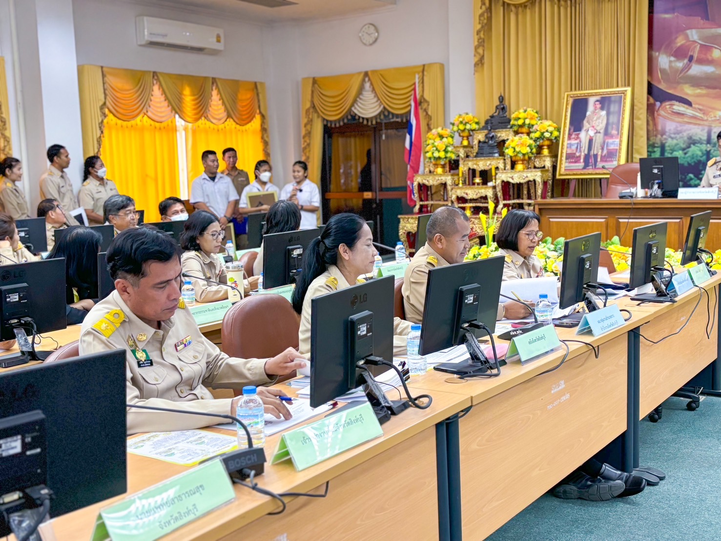 🌈 04/06/67 พช.สิงห์บุรี ร่วมประชุมผู้บริหารองค์กรปกครองส่วนท้องถิ่น