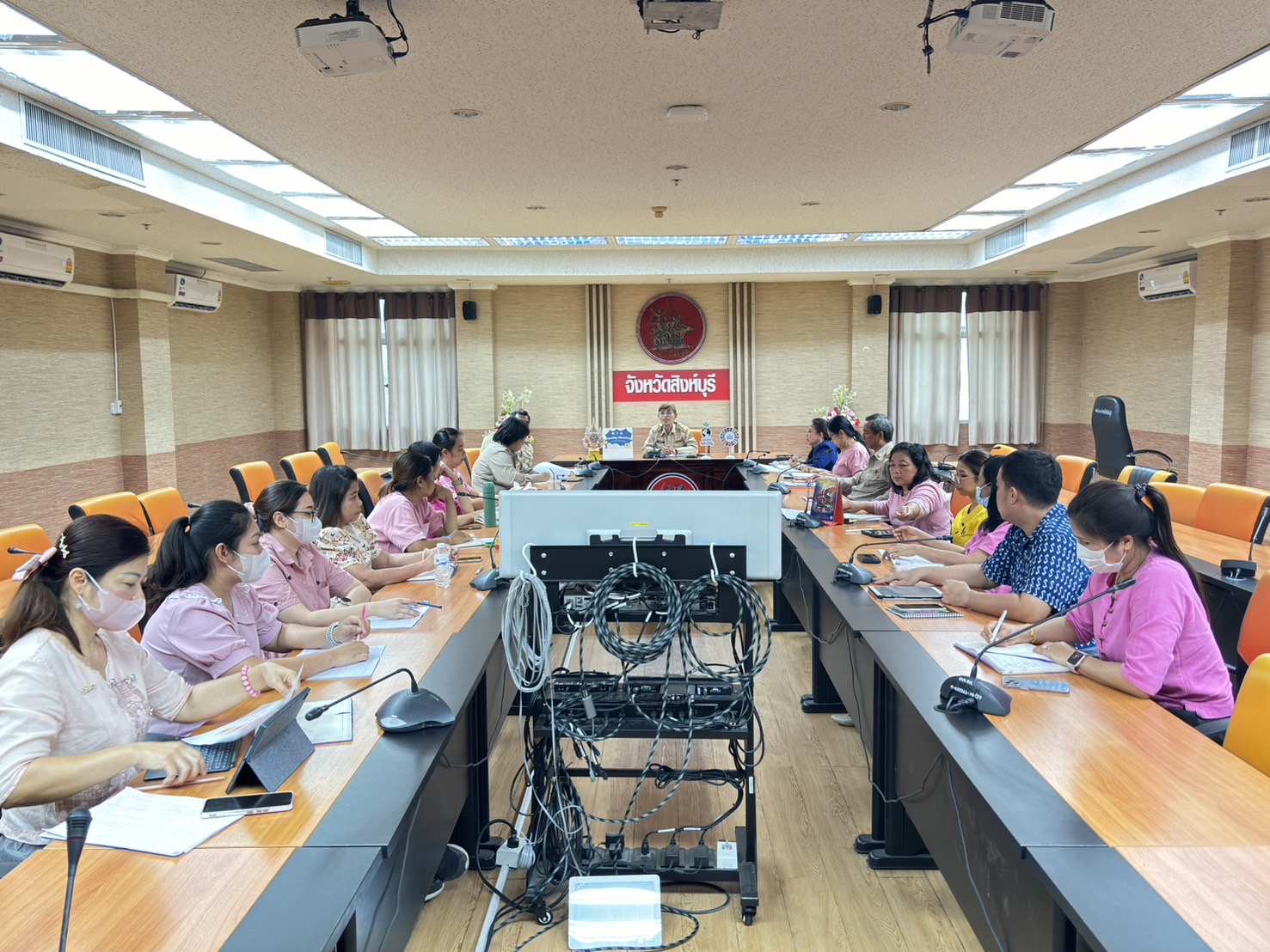 🌈 04/06/67 พช.สิงห์บุรี จัดประชุม Family Meeting สำนักงานพัฒนาชุมชนจังหวัดสิงห์บุรี ครั้งที่ 7/2567