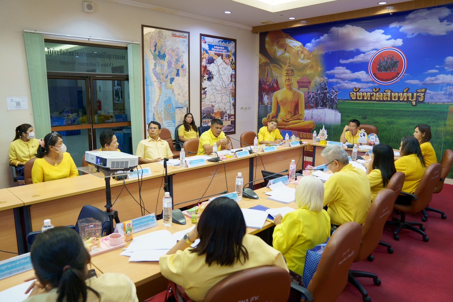 🌈 24/05/67 พช.สิงห์บุรี จัดประชุมคณะอนุกรรมการบริหารกองทุนพัฒนาบทบาทสตรี จังหวัดสิงห์บุรี ครั้งที่ 5/2567