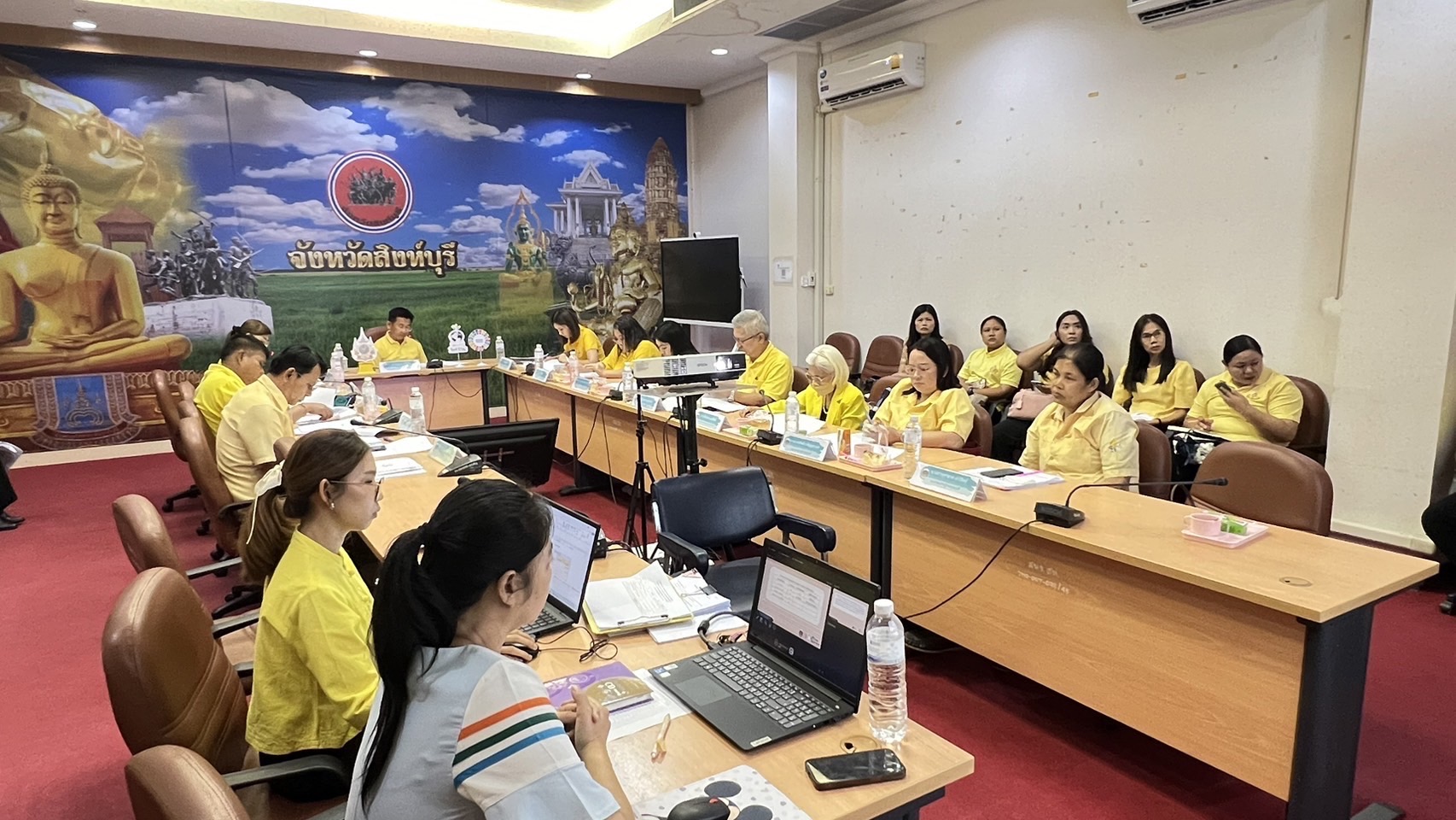 🌈 24/05/67 พช.สิงห์บุรี จัดประชุมคณะอนุกรรมการบริหารกองทุนพัฒนาบทบาทสตรี จังหวัดสิงห์บุรี ครั้งที่ 5/2567
