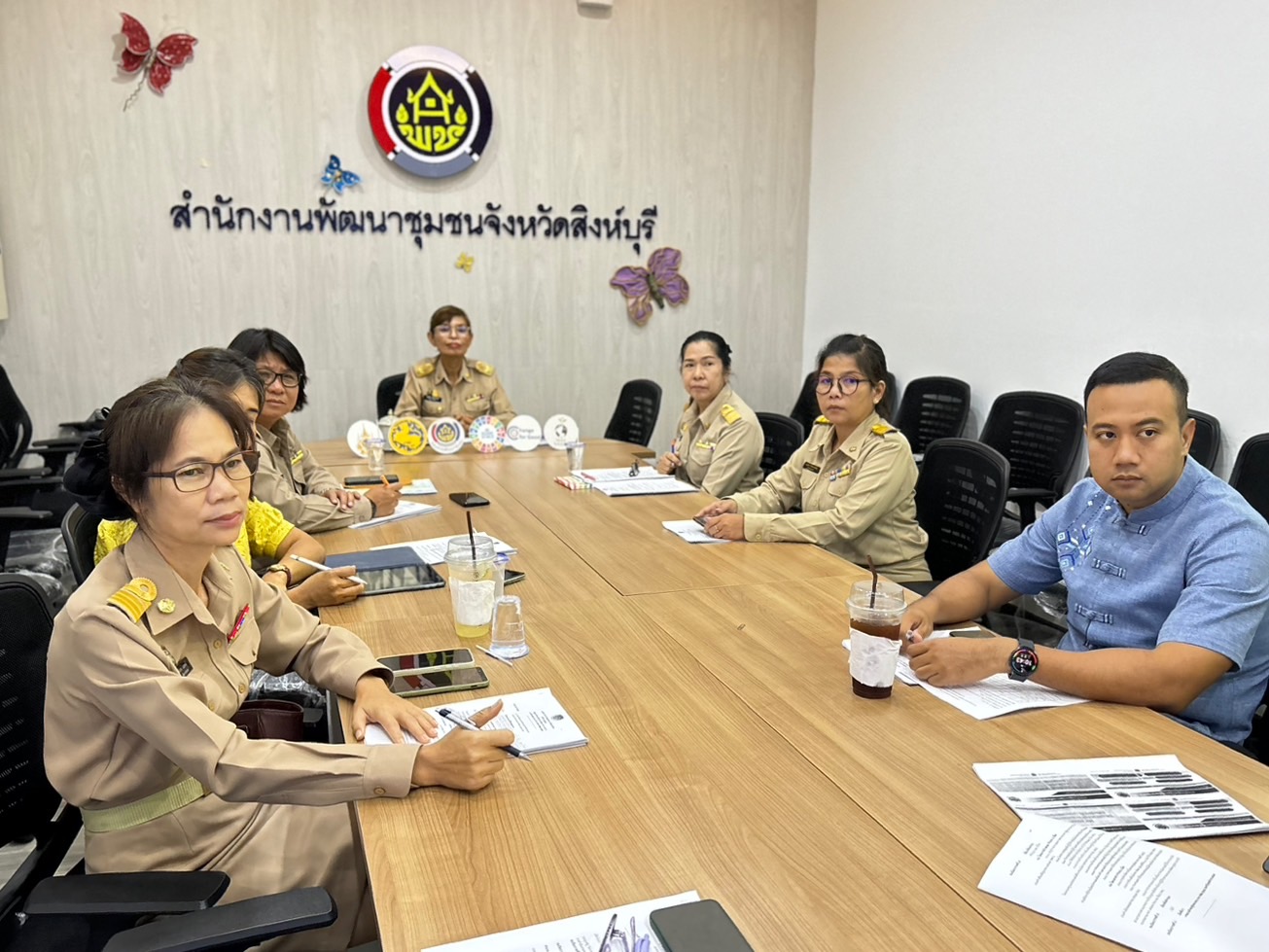🌈 25/06/67 พช.สิงห์บุรี ร่วมประชุมกรมการพัฒนาชุมชน ครั้งที่ 6/2567 ผ่านระบบวีดิทัศน์ทางไกล (Video Conference)