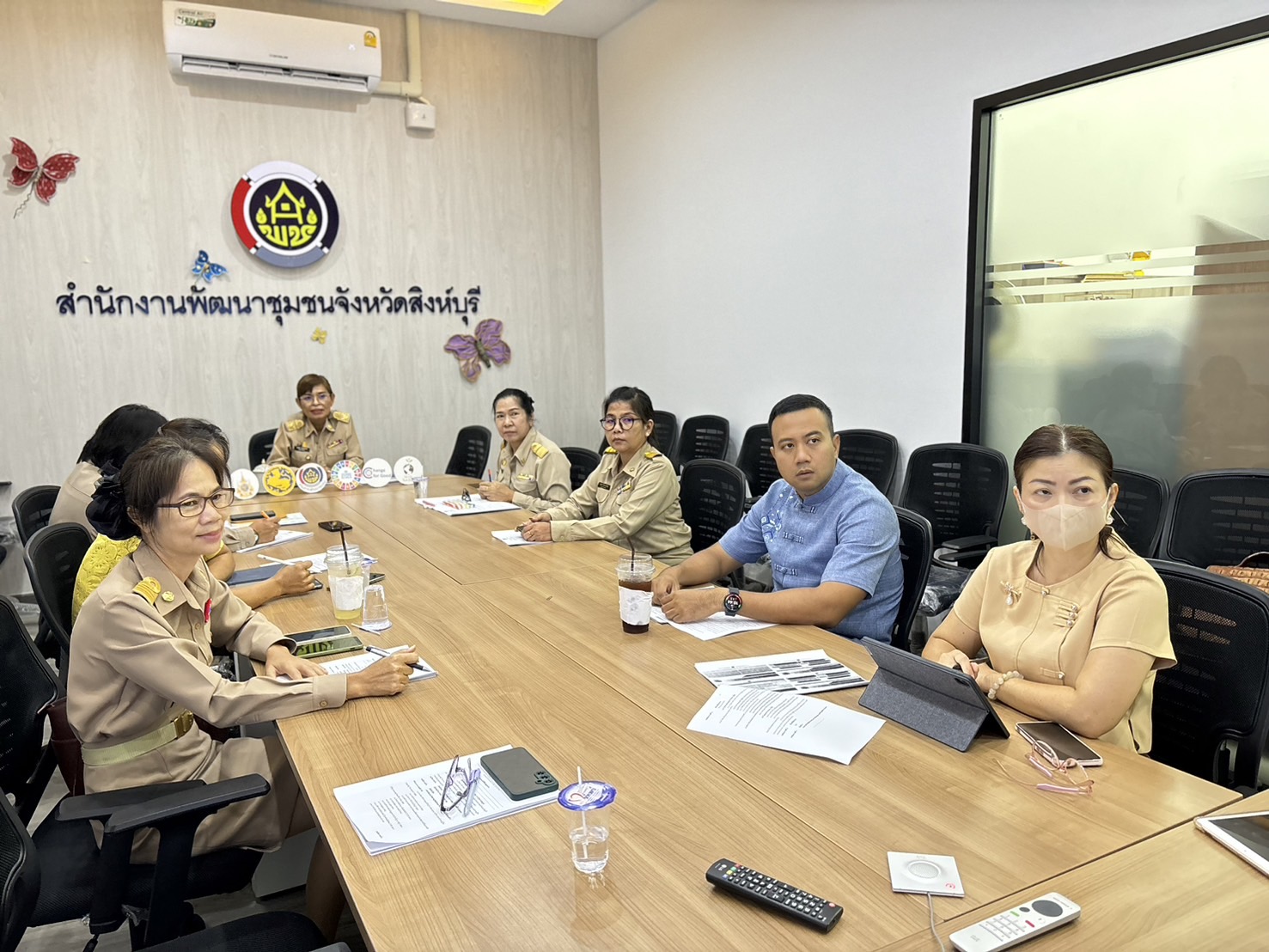 🌈 25/06/67 พช.สิงห์บุรี ร่วมประชุมกรมการพัฒนาชุมชน ครั้งที่ 6/2567 ผ่านระบบวีดิทัศน์ทางไกล (Video Conference)