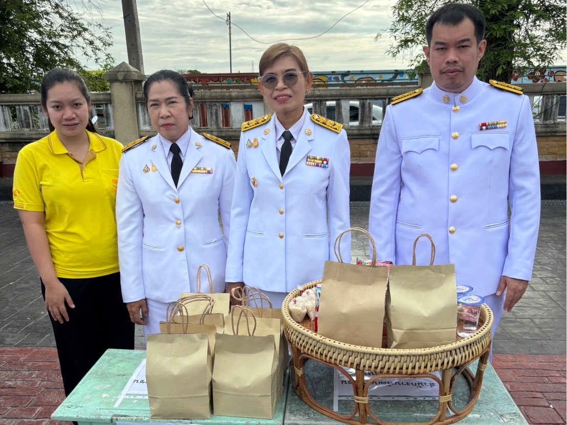 🌈 03/06/67 พช.สิงห์บุรี ร่วมพิธีทำบุญตักบาตรถวายพระราชกุศล เฉลิมพระเกียรติสมเด็จพระนางเจ้าฯ พระบรมราชินี เนื่องในโอกาสวันเฉลิมพระชนมพรรษา 3 มิถุนายน 2567