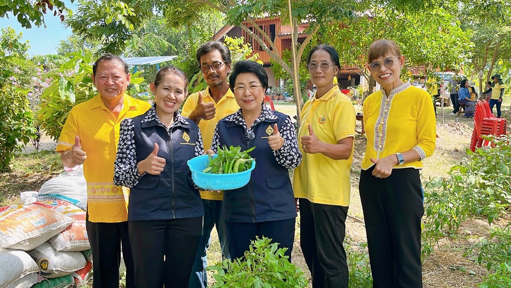 🌈 27/06/67 พช.สิงห์บุรี จัดกิจกรรม “เอามื้อสามัคคี การขับเคลื่อนกิจกรรม โคก หนอง นา อารยเกษตร”