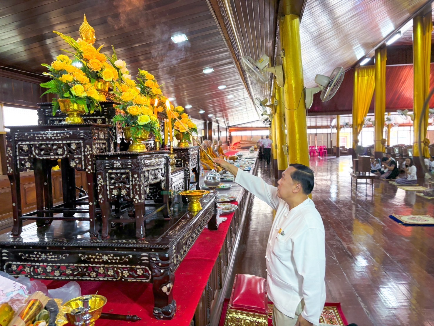 🌈 21/06/67 พช.สิงห์บุรี ร่วมโครงการเข้าวัดปฏิบัติธรรมวันธรรมสวนะจังหวัดสิงห์บุรี