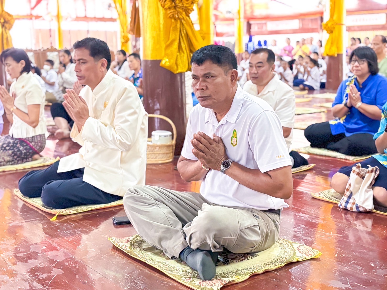 🌈 21/06/67 พช.สิงห์บุรี ร่วมโครงการเข้าวัดปฏิบัติธรรมวันธรรมสวนะจังหวัดสิงห์บุรี