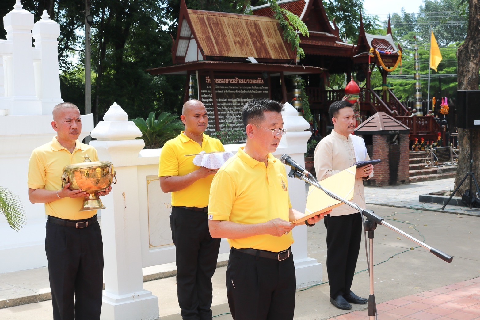 🌈 03/07/67 พช.สิงห์บุรี ร่วมซักซ้อมพิธีจัดทำน้ำพระพุทธมนต์ศักดิ์สิทธิ์ งานเฉลิมพระเกียรติพระบาทสมเด็จพระเจ้าอยู่หัว เนื่องในโอกาสมหามงคลเฉลิมพระชนมพรรษา 6 รอบ 28 กรกฎาคม 2567 จังหวัดสิงห์บุรี