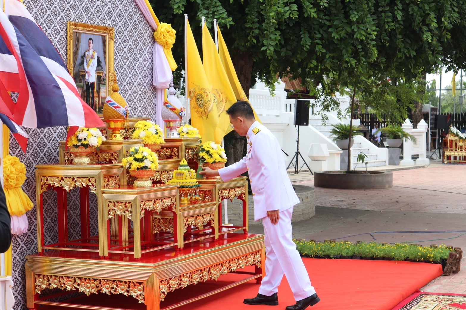 🌈 04/07/67 พช.สิงห์บุรี ร่วมพิธีพลีกรรมตักน้ำจากแหล่งน้ำศักดิ์สิทธิ์ งานเฉลิมพระเกียรติพระบาทสมเด็จพระเจ้าอยู่หัว เนื่องในโอกาสมหามงคลเฉลิมพระชนมพรรษา 6 รอบ 28 กรกฎาคม 2567 จังหวัดสิงห์บุรี