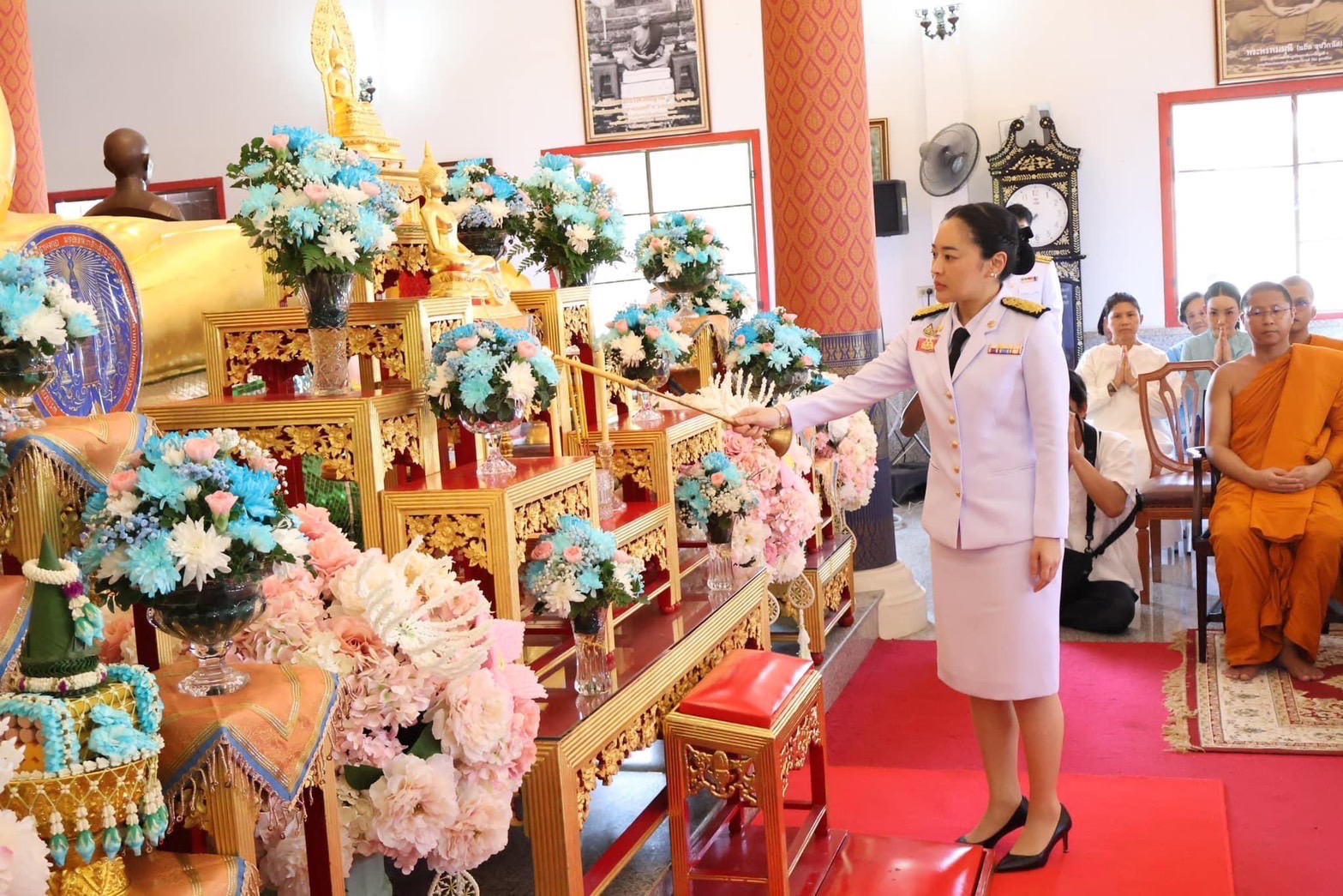 🌈 10/08/67 พช.สิงห์บุรี ร่วมพิธีเจริญพระพุทธมนต์ เฉลิมพระเกียรติสมเด็จพระนางเจ้าสิริกิติ์ พระบรมราชินีนาถ พระบรมราชชนนีพันปีหลวง เนื่องในโอกาสวันเฉลิมพระชนมพรรษา 12 สิงหาคม 2567