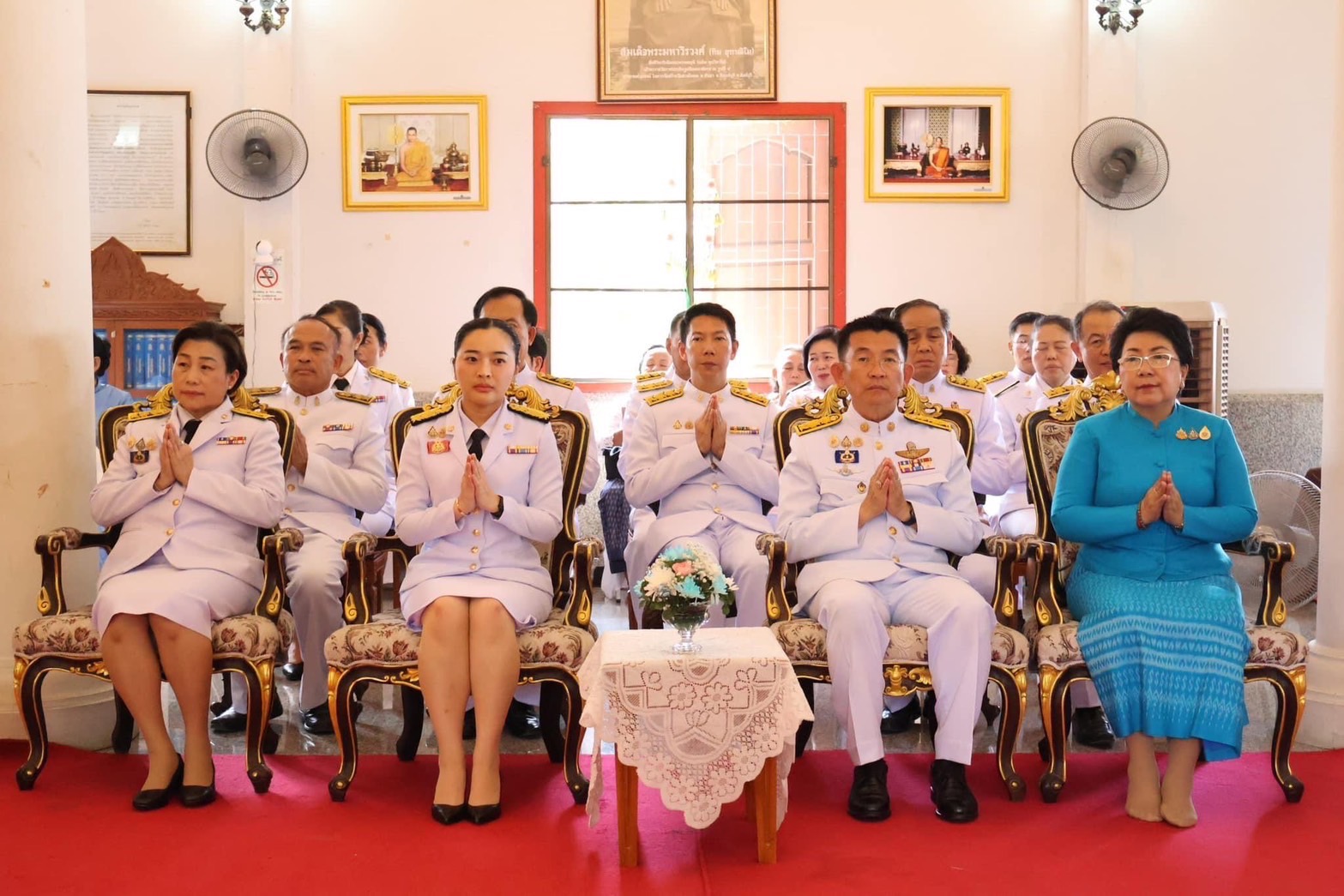 🌈 10/08/67 พช.สิงห์บุรี ร่วมพิธีเจริญพระพุทธมนต์ เฉลิมพระเกียรติสมเด็จพระนางเจ้าสิริกิติ์ พระบรมราชินีนาถ พระบรมราชชนนีพันปีหลวง เนื่องในโอกาสวันเฉลิมพระชนมพรรษา 12 สิงหาคม 2567