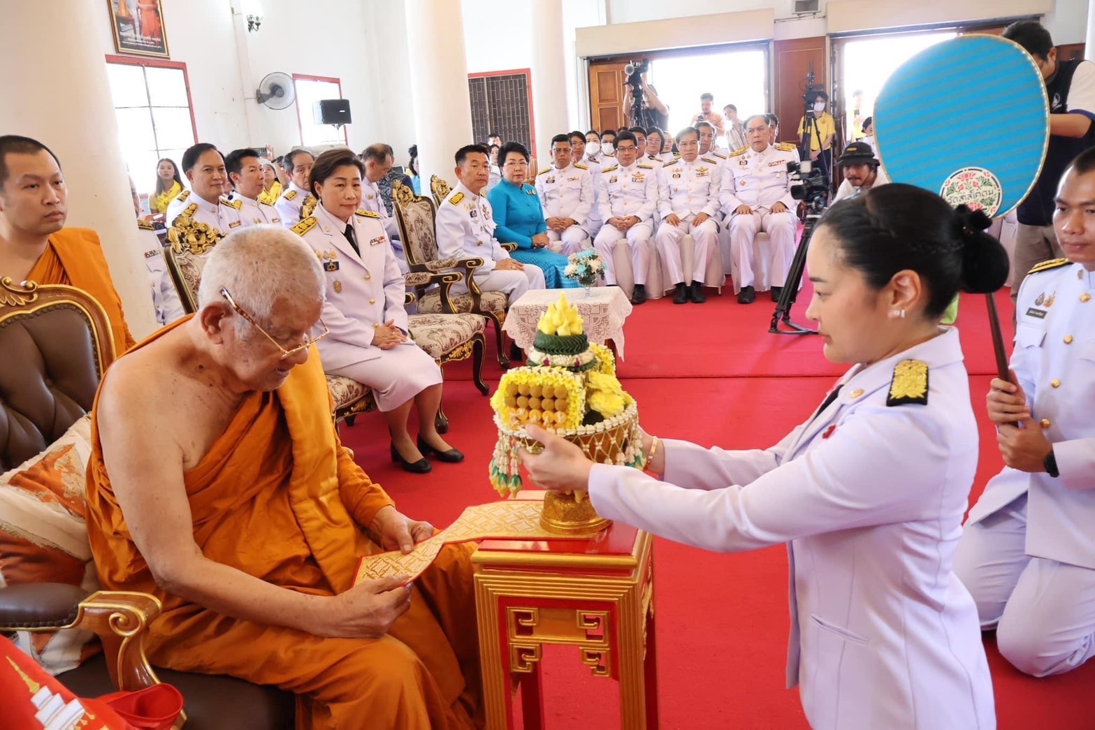 🌈 10/08/67 พช.สิงห์บุรี ร่วมพิธีเจริญพระพุทธมนต์ เฉลิมพระเกียรติสมเด็จพระนางเจ้าสิริกิติ์ พระบรมราชินีนาถ พระบรมราชชนนีพันปีหลวง เนื่องในโอกาสวันเฉลิมพระชนมพรรษา 12 สิงหาคม 2567