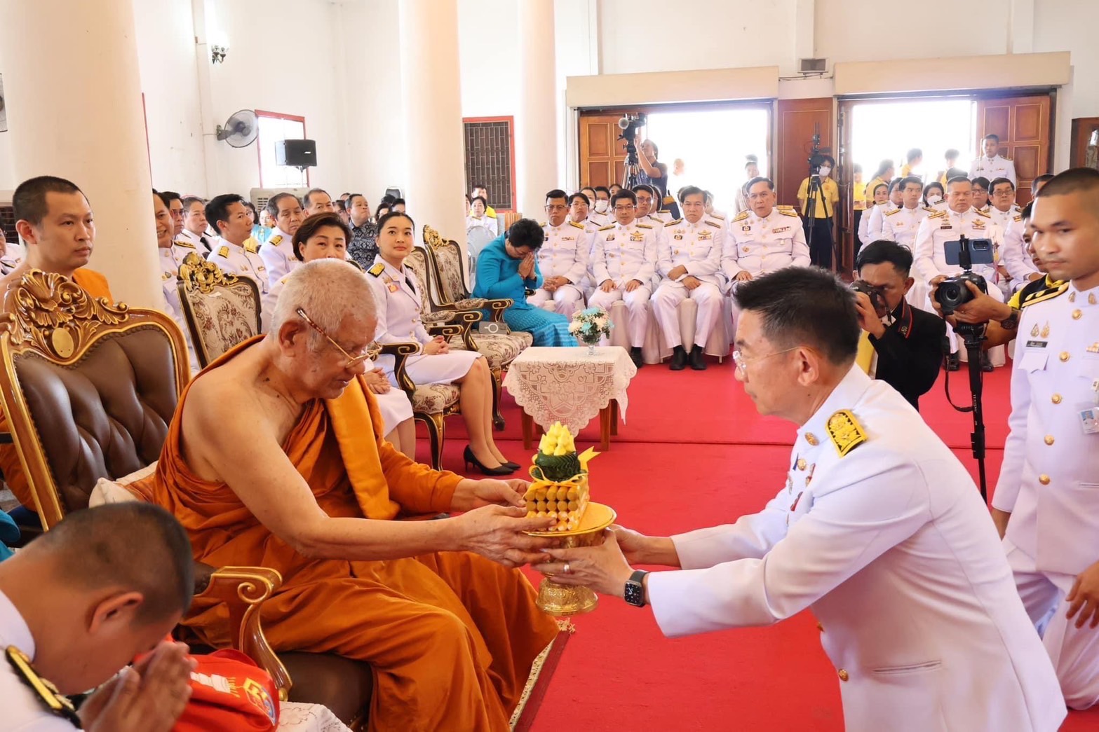 🌈 10/08/67 พช.สิงห์บุรี ร่วมพิธีเจริญพระพุทธมนต์ เฉลิมพระเกียรติสมเด็จพระนางเจ้าสิริกิติ์ พระบรมราชินีนาถ พระบรมราชชนนีพันปีหลวง เนื่องในโอกาสวันเฉลิมพระชนมพรรษา 12 สิงหาคม 2567