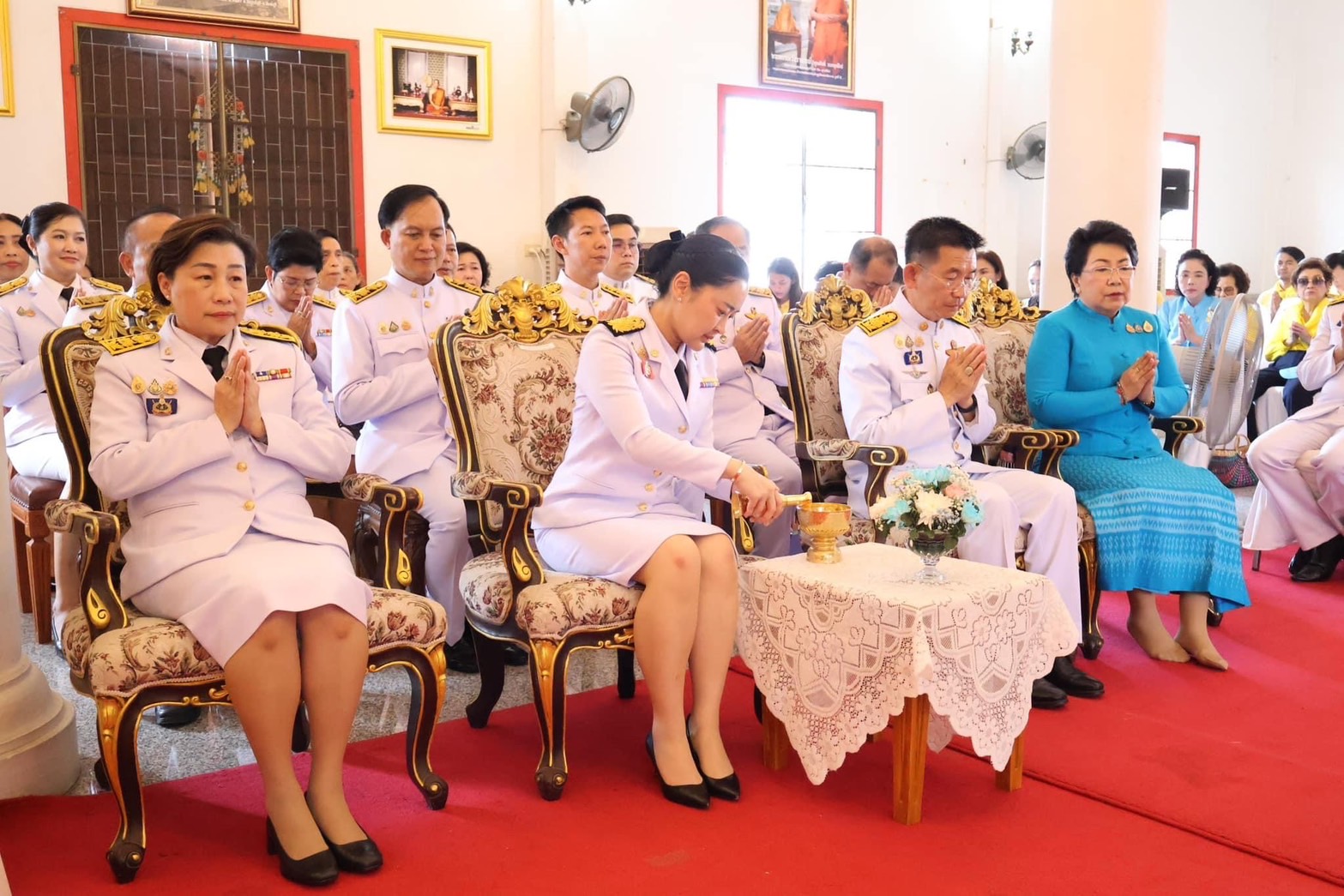 🌈 10/08/67 พช.สิงห์บุรี ร่วมพิธีเจริญพระพุทธมนต์ เฉลิมพระเกียรติสมเด็จพระนางเจ้าสิริกิติ์ พระบรมราชินีนาถ พระบรมราชชนนีพันปีหลวง เนื่องในโอกาสวันเฉลิมพระชนมพรรษา 12 สิงหาคม 2567