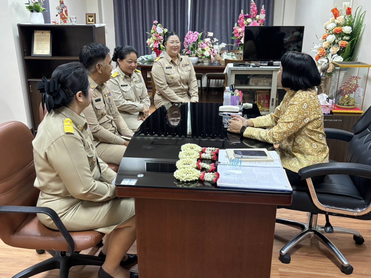 จังหวัดสิงห์บุรี ต้อนรับข้าราชการใหม่ สู่รั้วสำนักงานพัฒนาชุมชนจังหวัดสิงห์บุรี