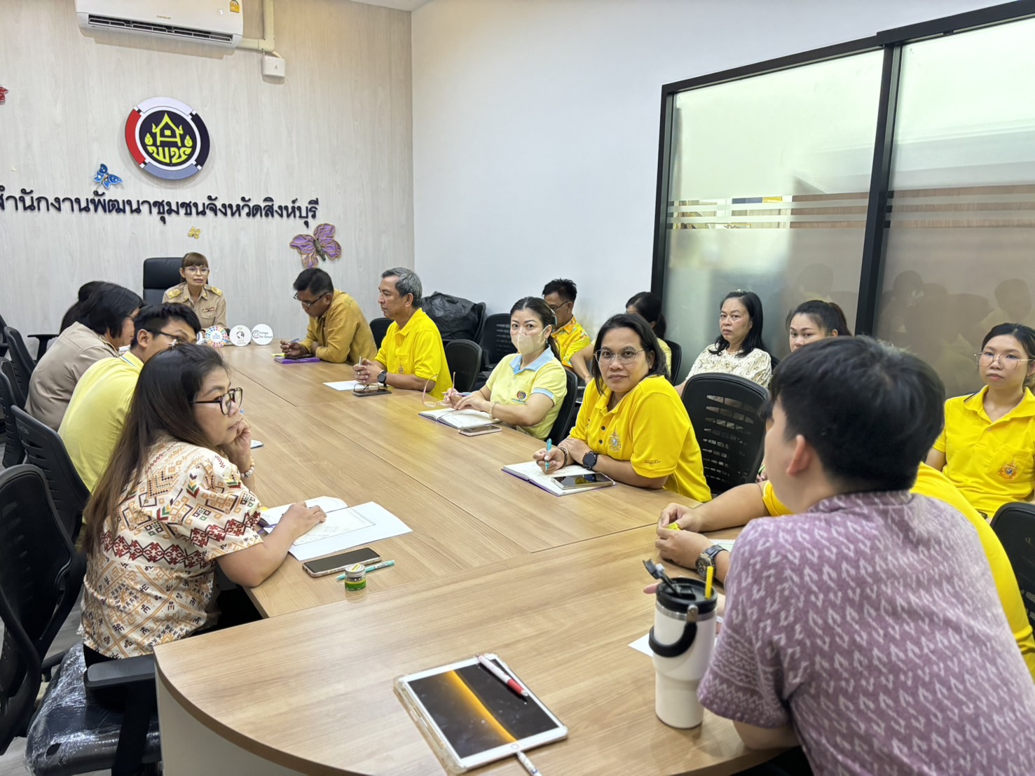 🌈 08/10/67 พช.สิงห์บุรี จัดประชุม Family Meeting สำนักงานพัฒนาชุมชนจังหวัดสิงห์บุรี ครั้งที่ 14/2567